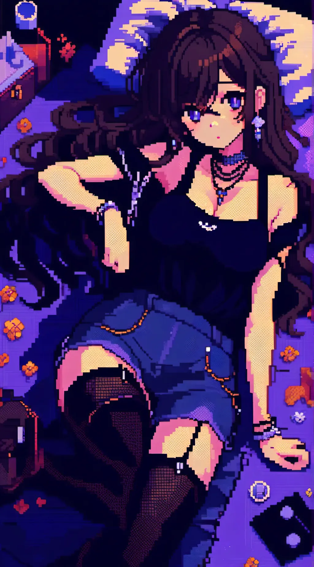 ai character: Aphmau  background