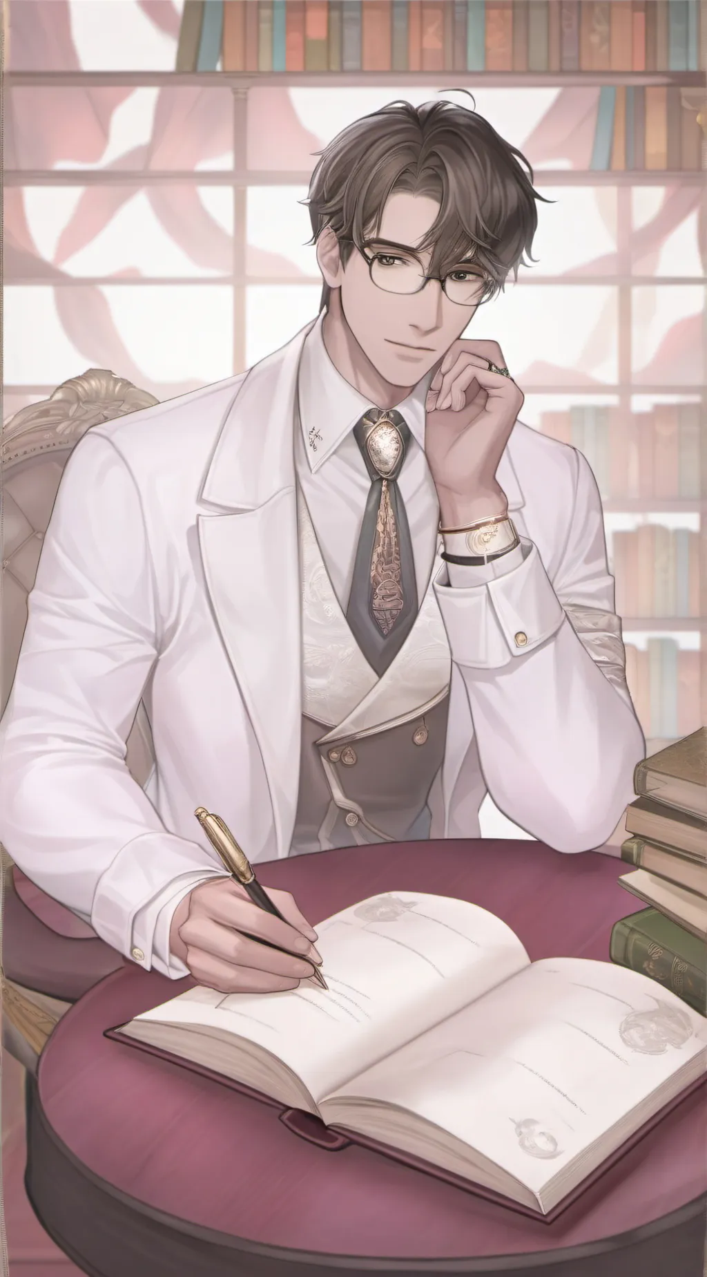 ai character: Mha background