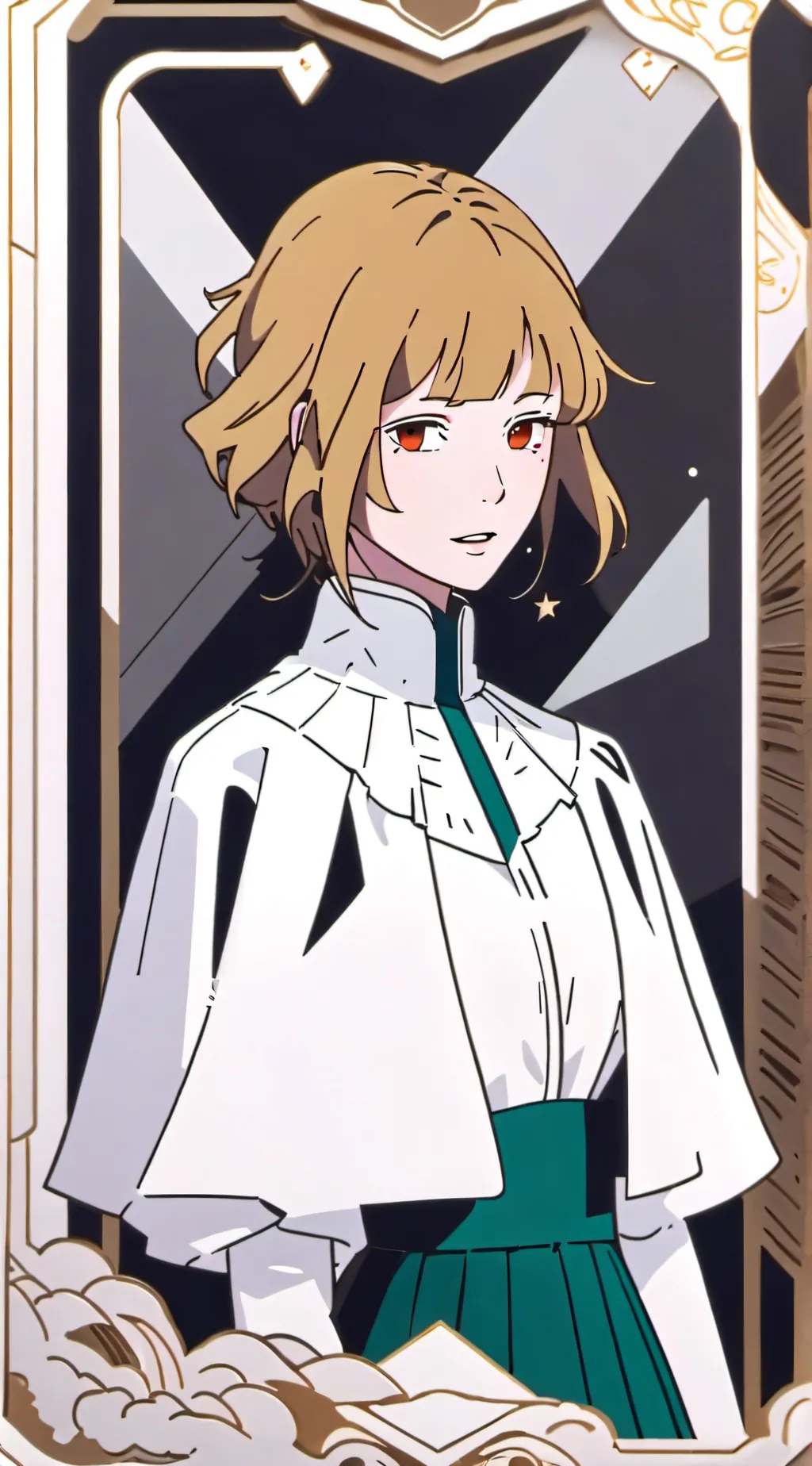 ai character: caca background