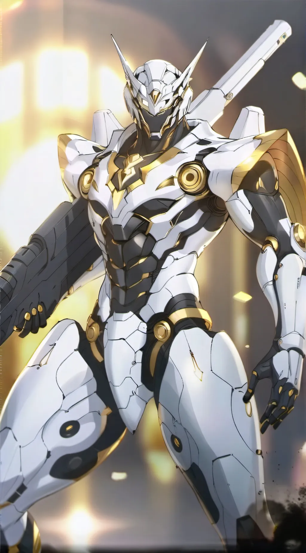 ai character: Hero Bot background