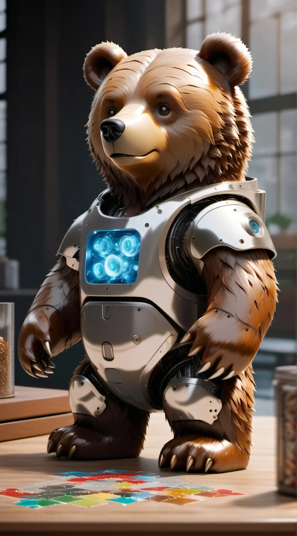 ai character: FnaF 2 background