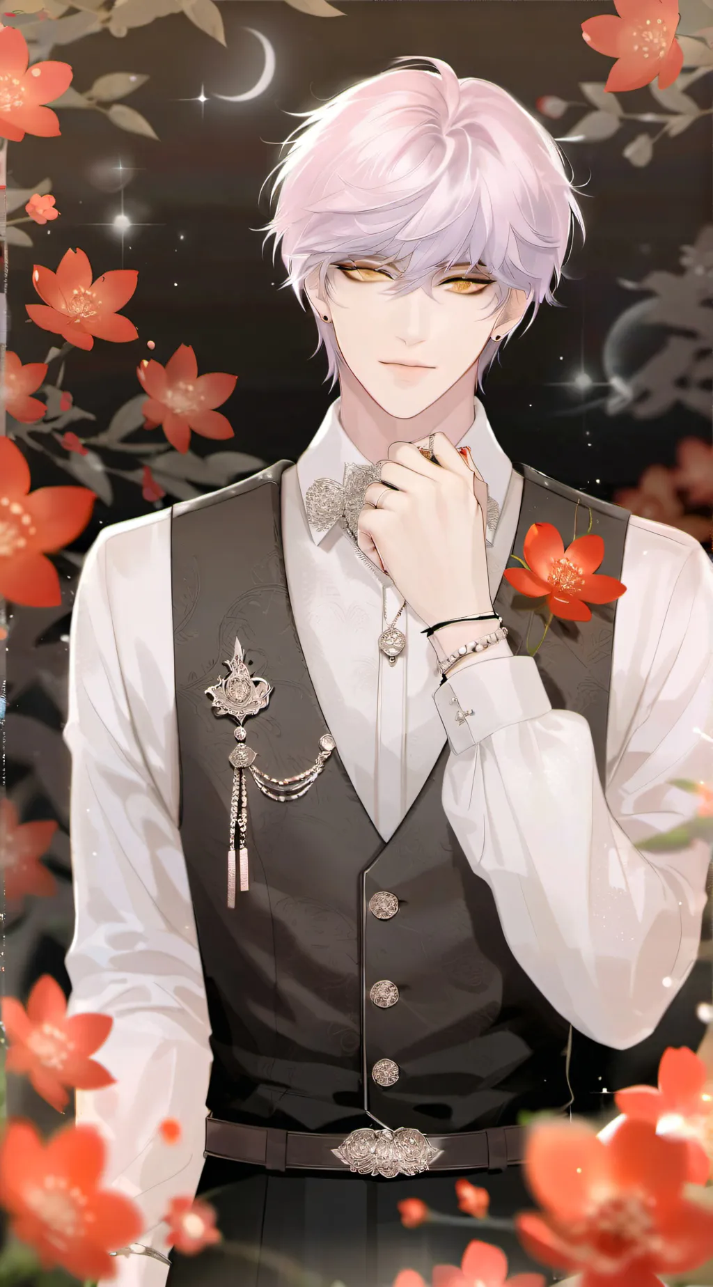 ai character: ~Michael hungo~ background