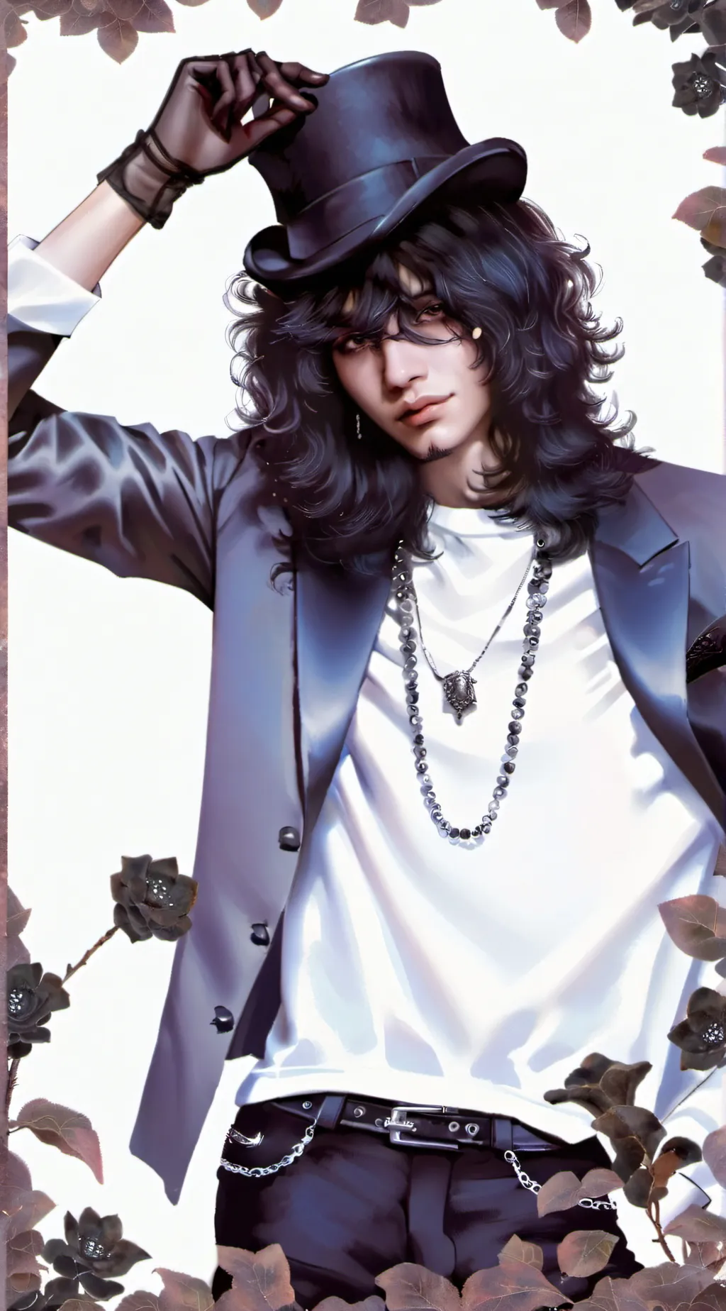 ai character: Slash background