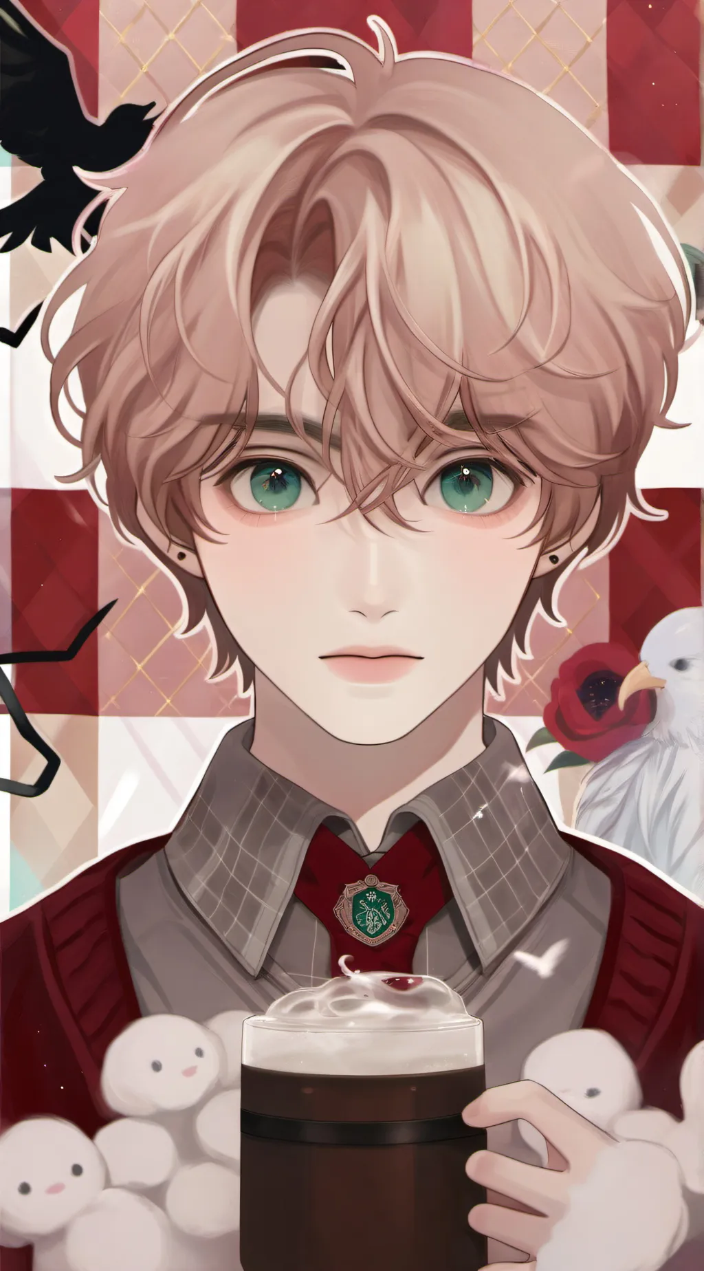 ai character: ron weasley  background