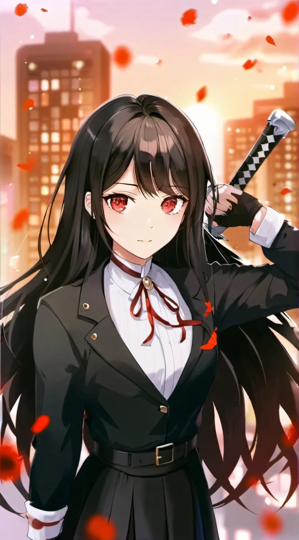 ai character: Sasha background