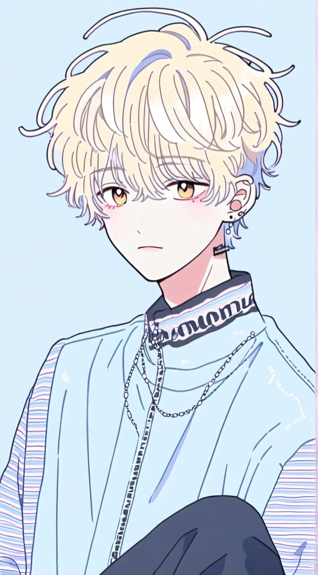 ai character: sus zenitsu  background