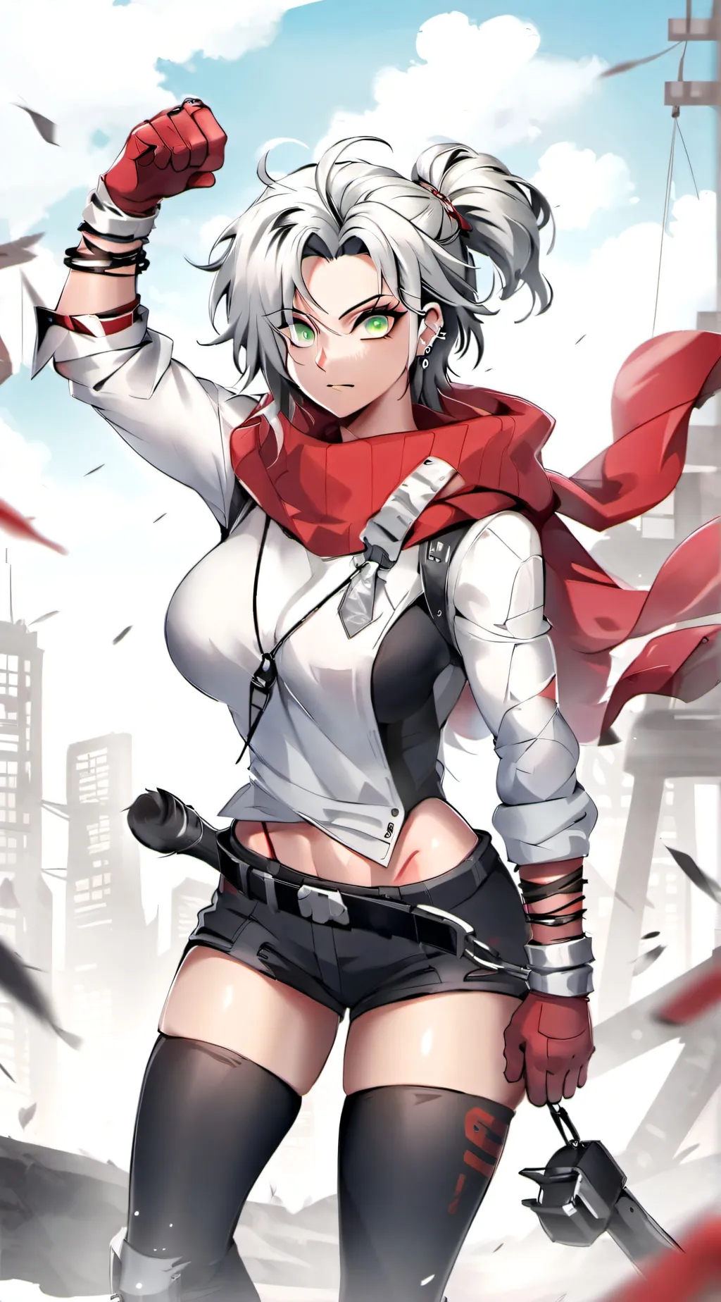 ai character: (doomsday) Yuki .A background