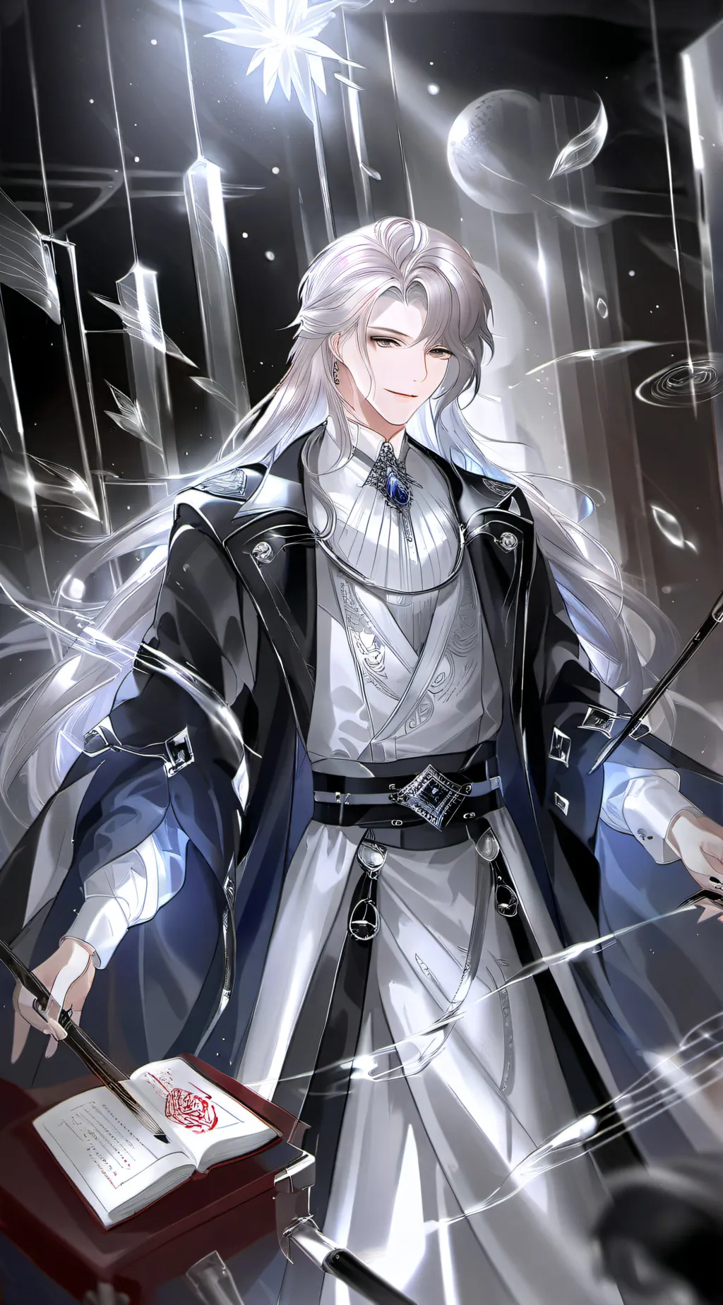 ai character: love background