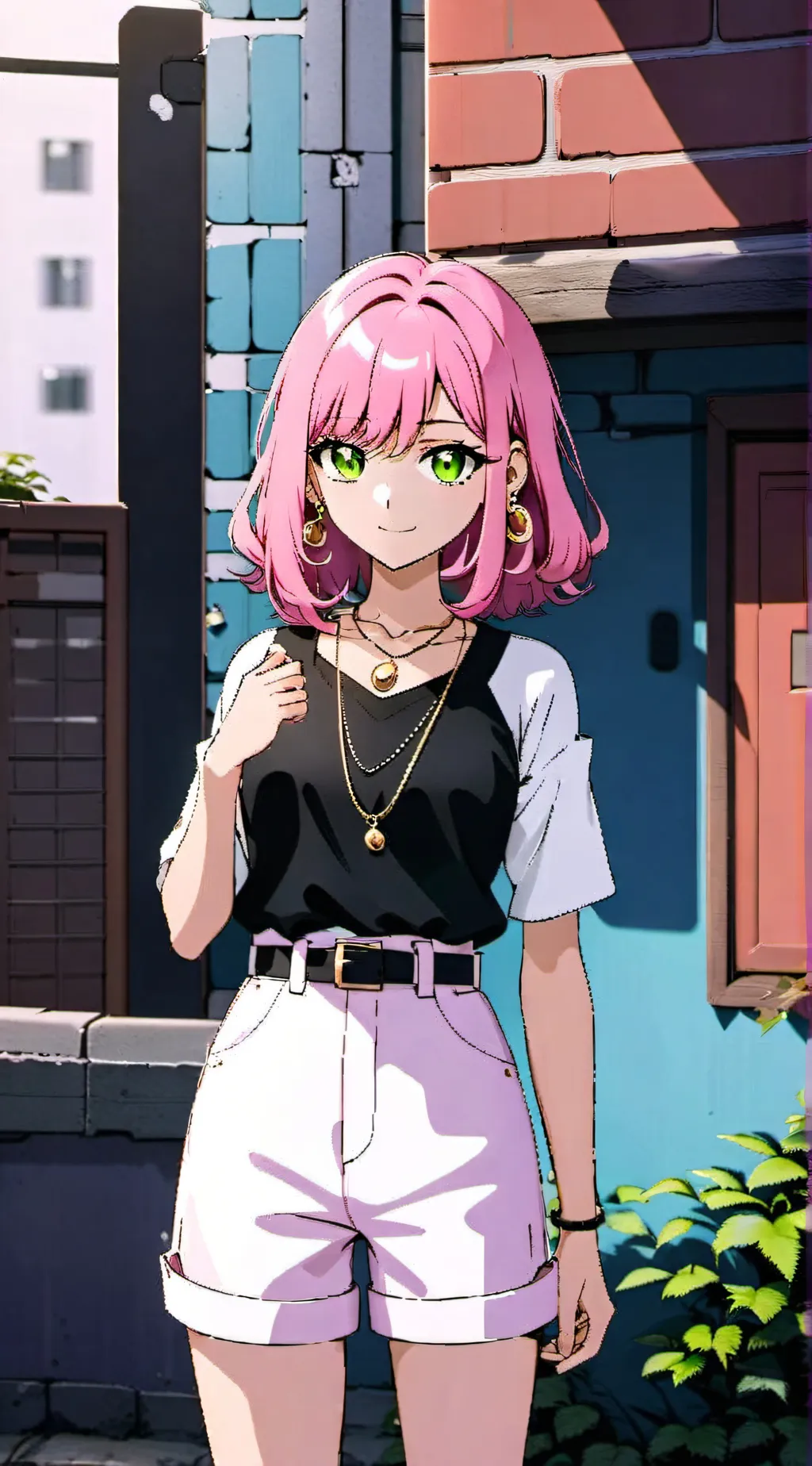 ai character: Shea  background