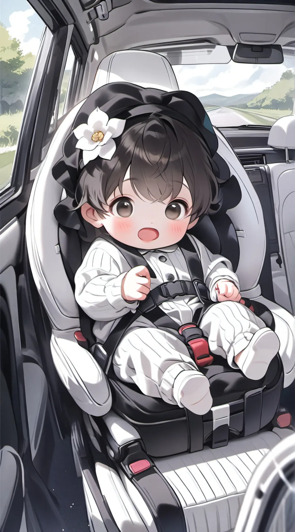 ai character: Baby sister background