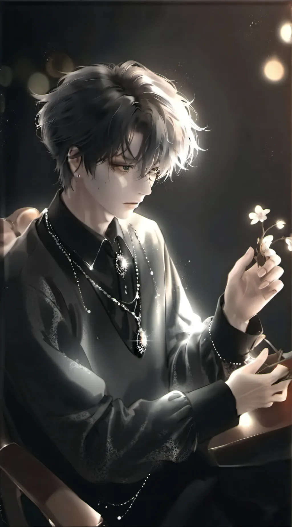 ai character: Nicholas  background