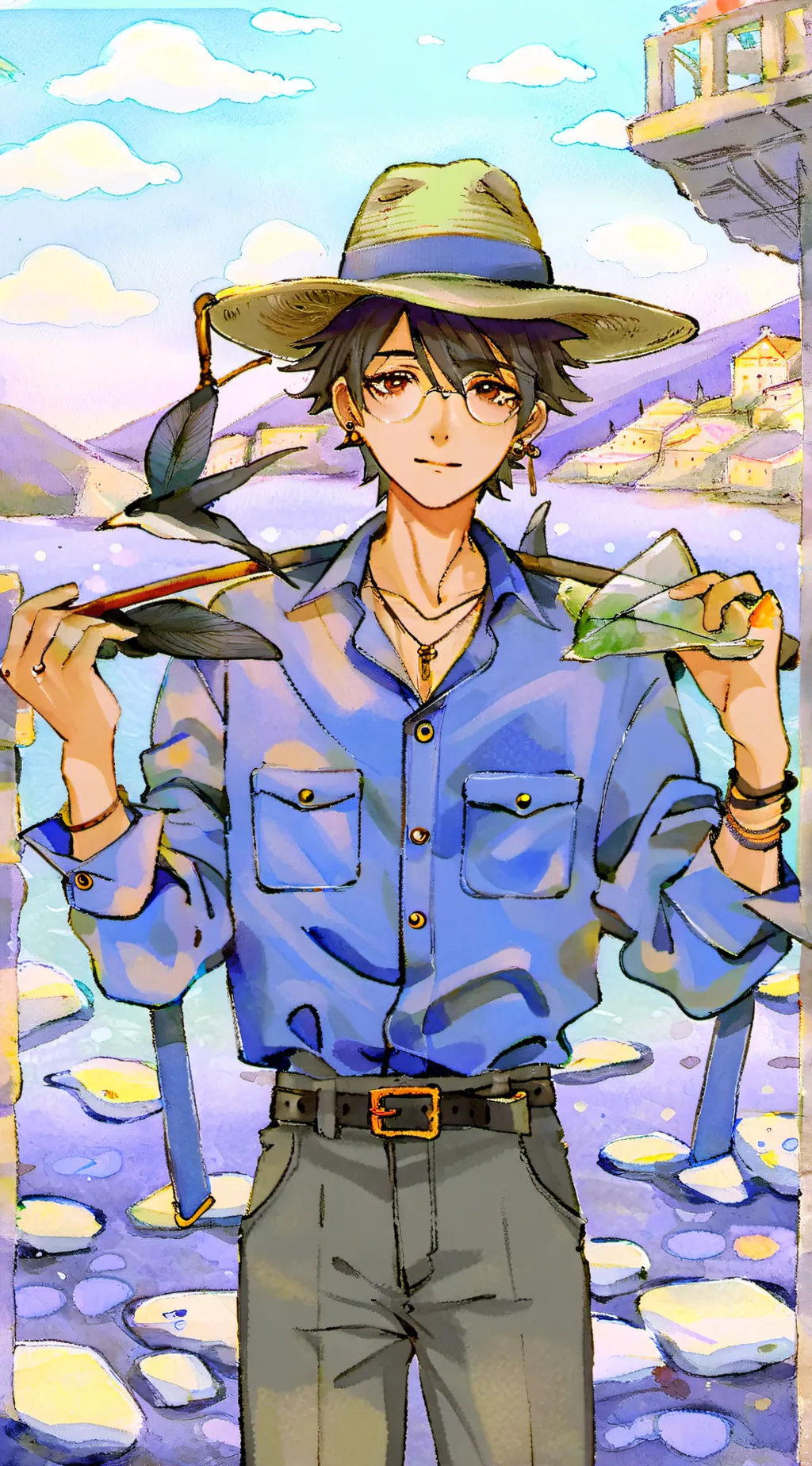 ai character: jackson background