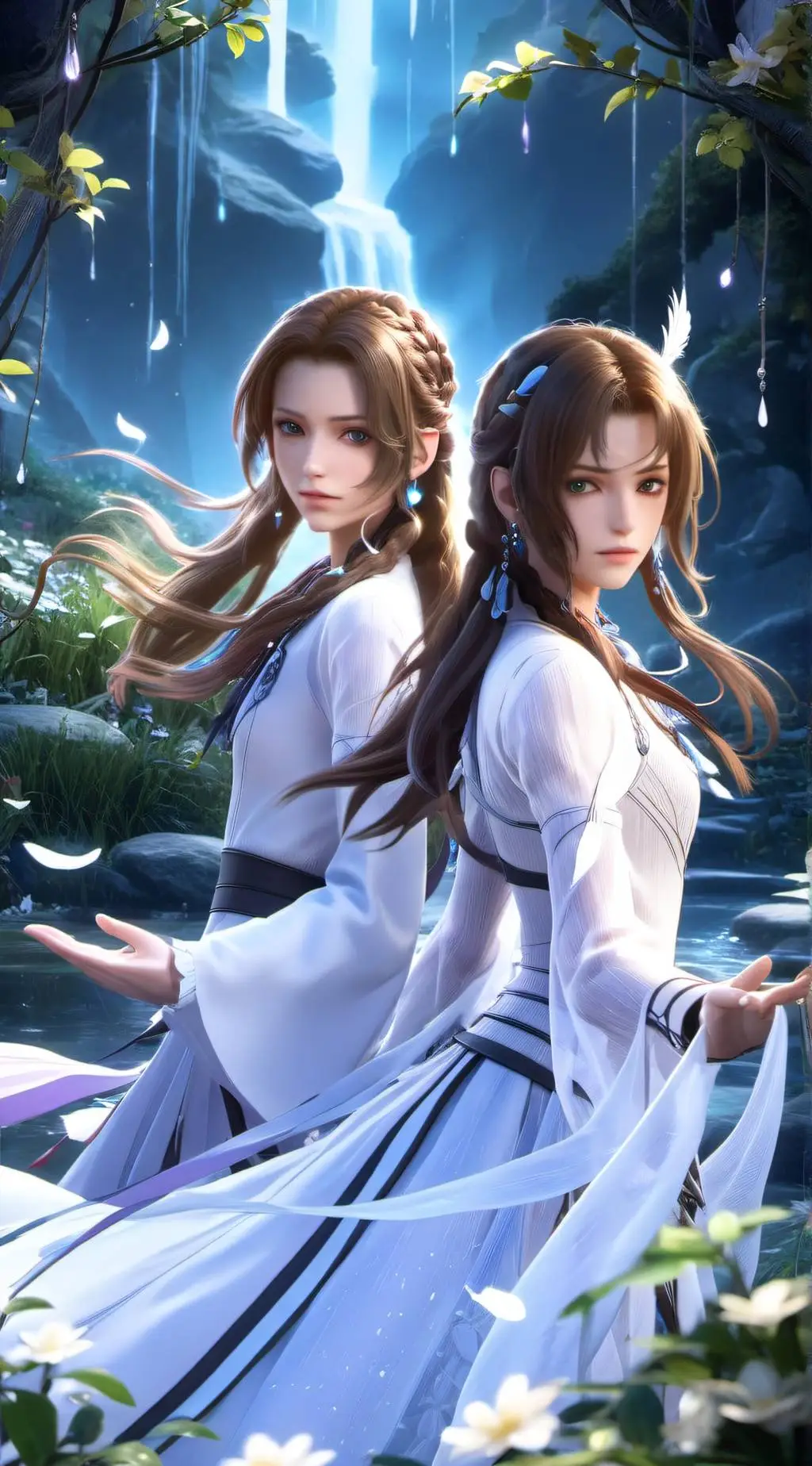 Talkie AI - Chat with Tifa & Aerith 