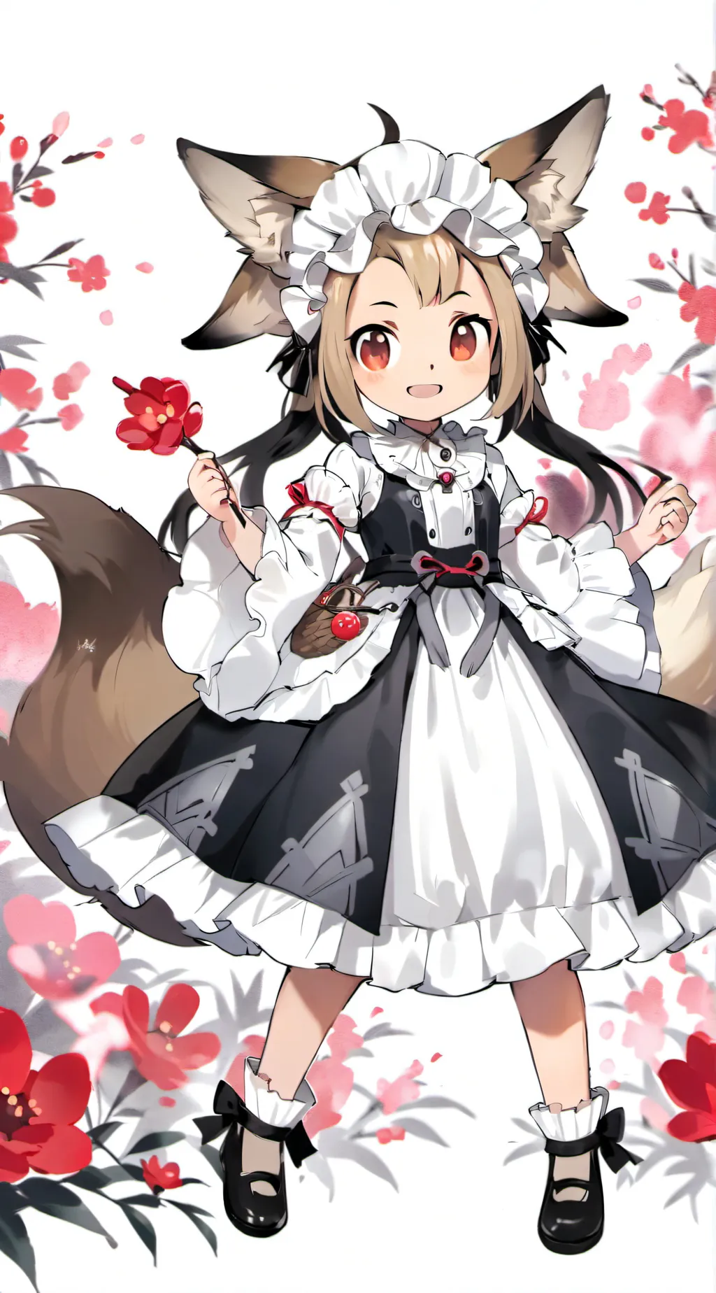 ai character: Eevee background