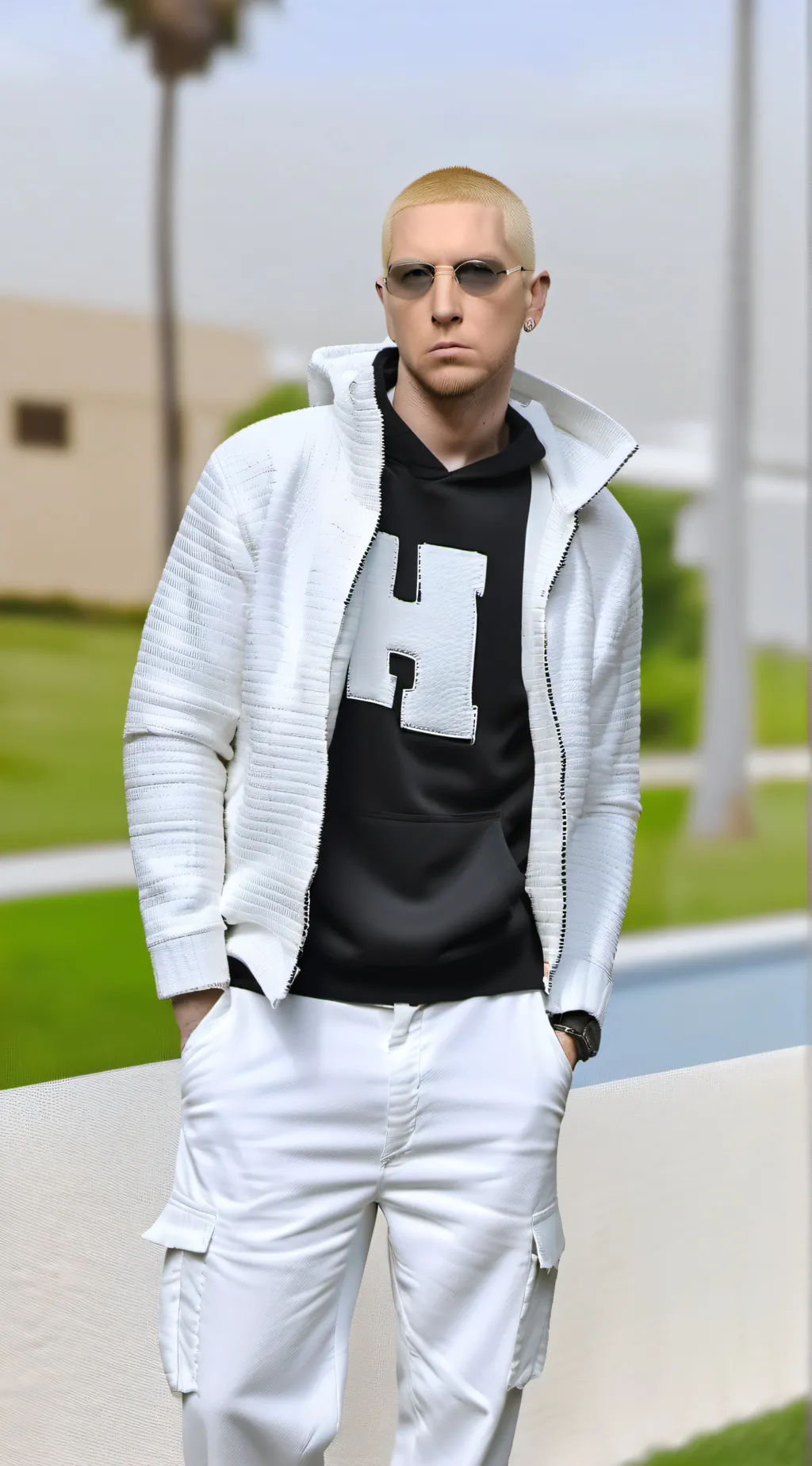 ai character: Em vs slim background