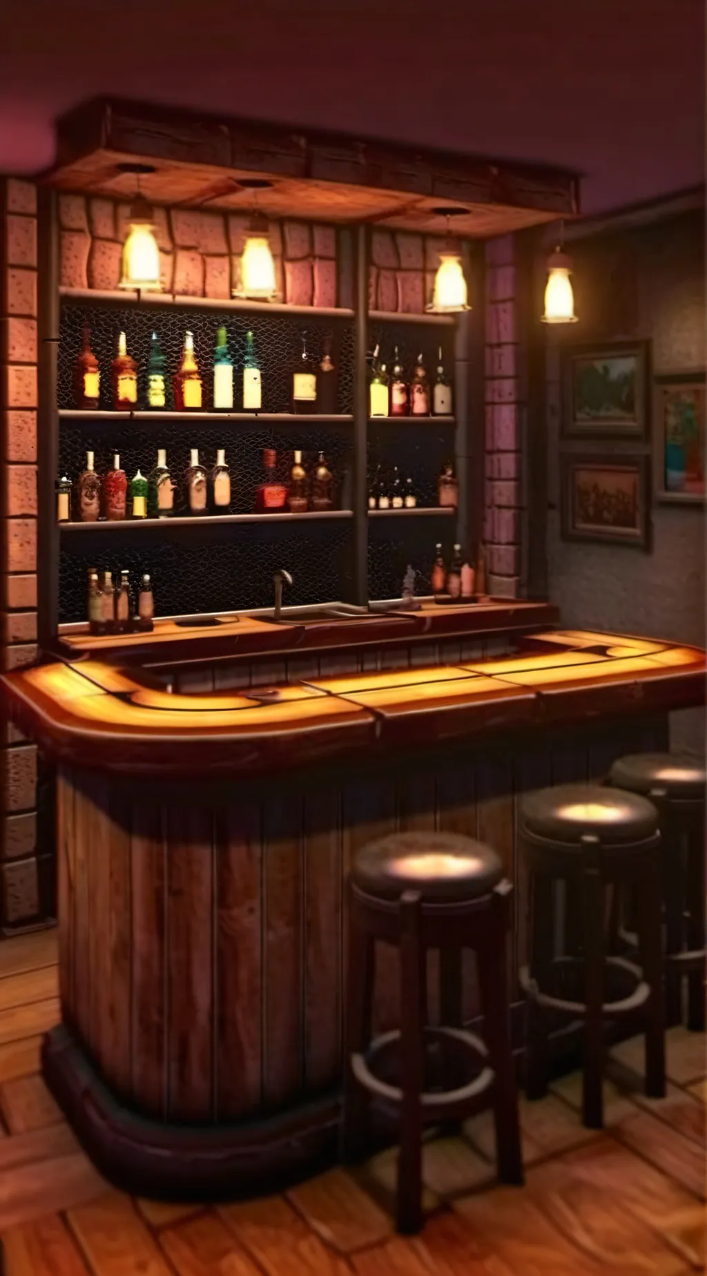 ai character: LOV background