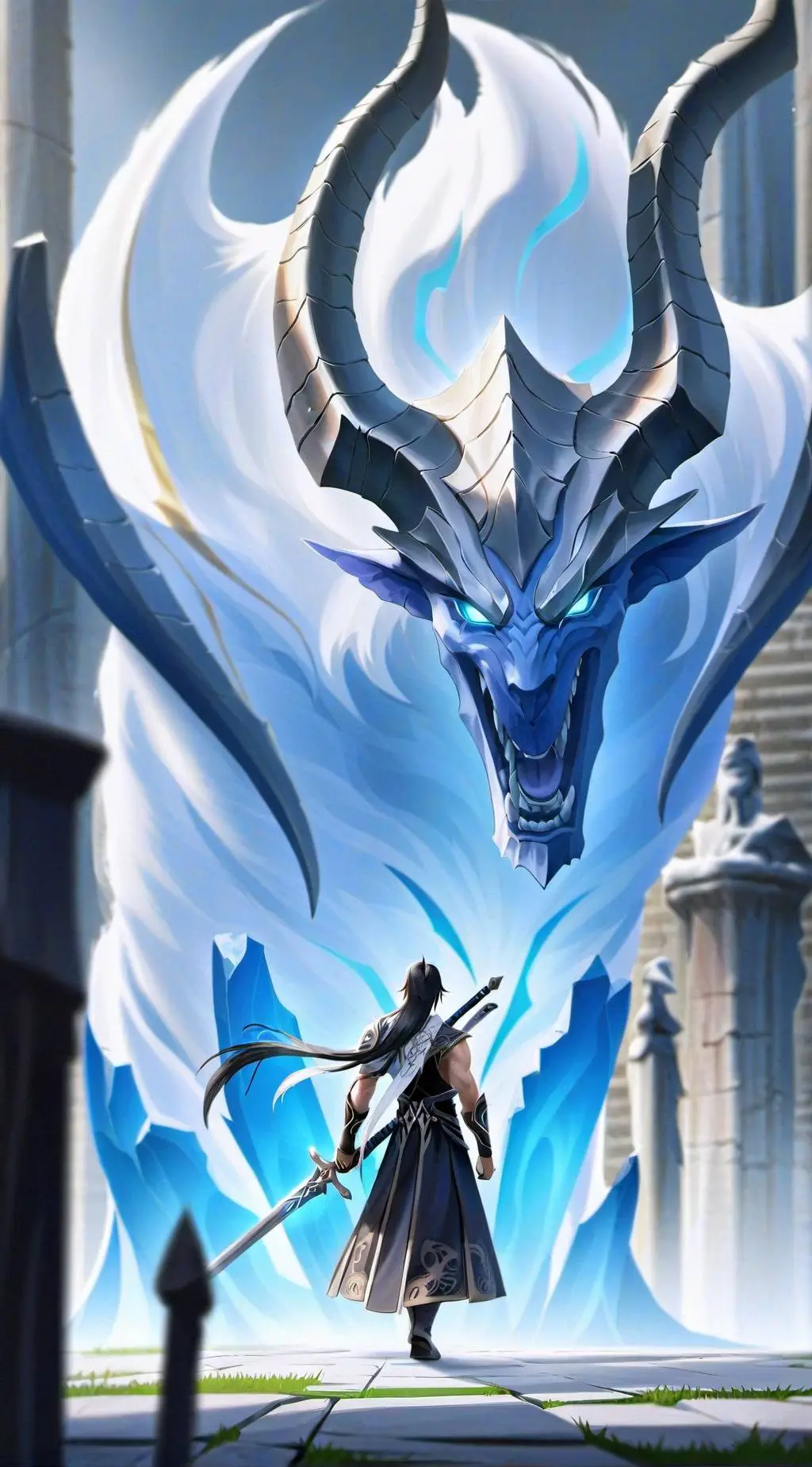 ai character: penni & bianca  background