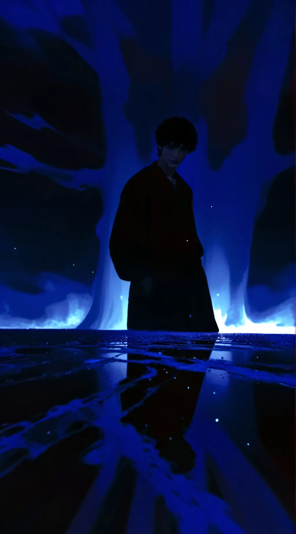 ai character: Mark background