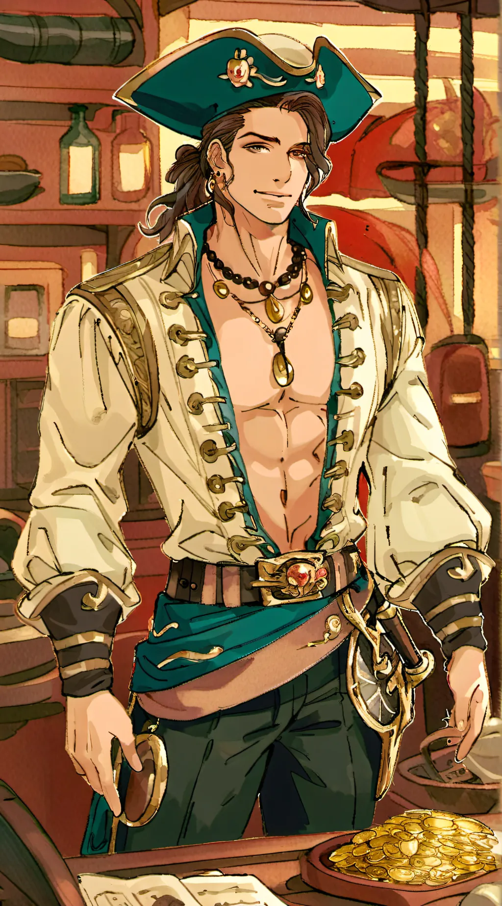 ai character: Miles background