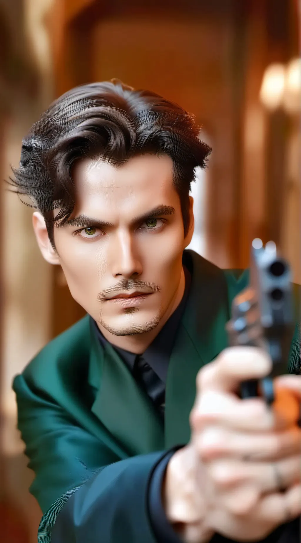 ai character: Fox Dawson background