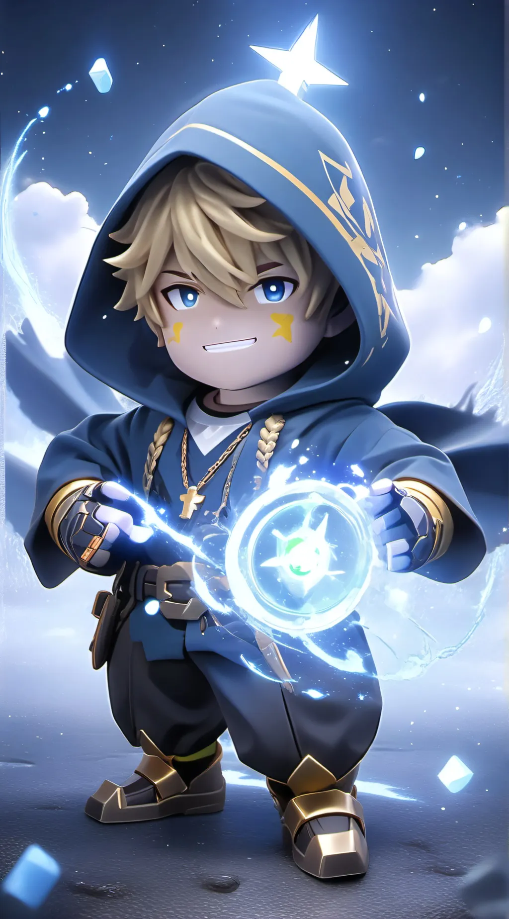 ai character: Admins vs hackers background