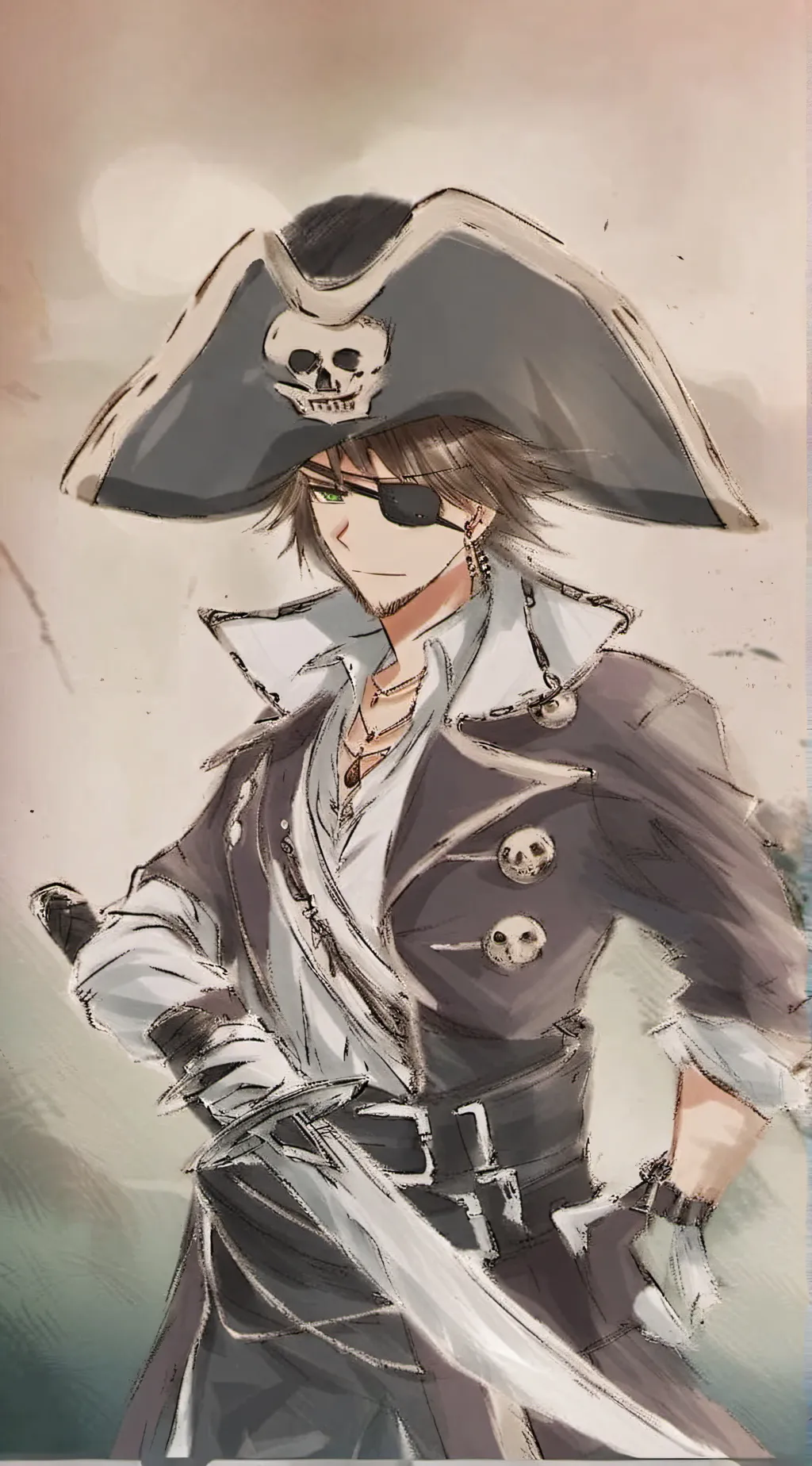 ai character: 𝓒𝓪𝓹𝓽𝓪𝓲𝓷 𝓙𝓮𝓯𝓯 background