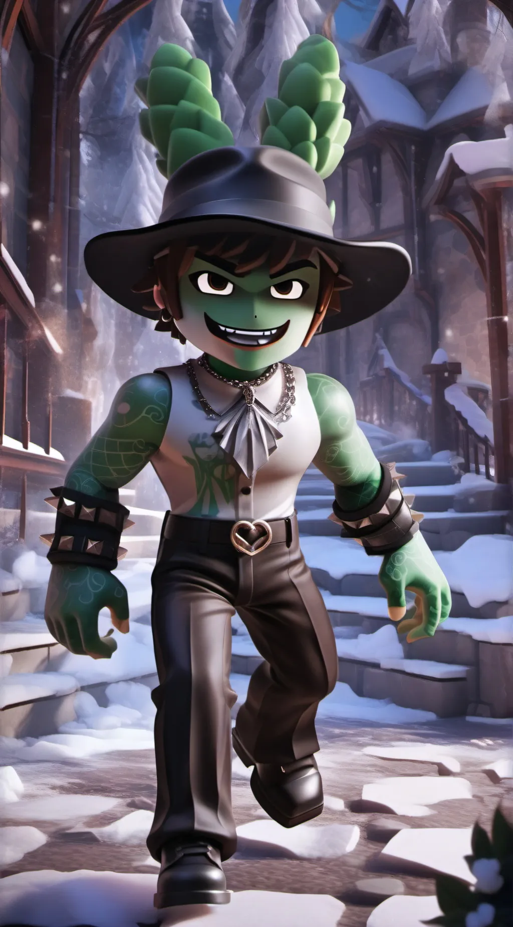 ai character: Stud background