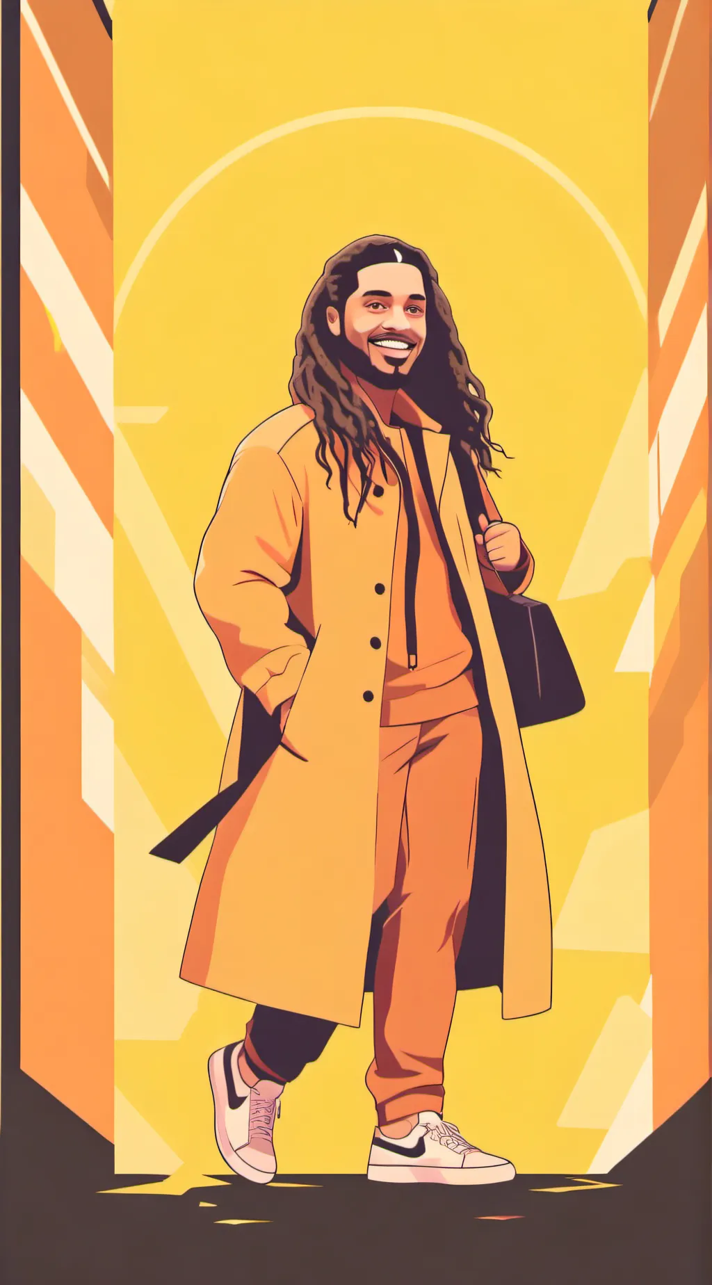 ai character: Payton  background