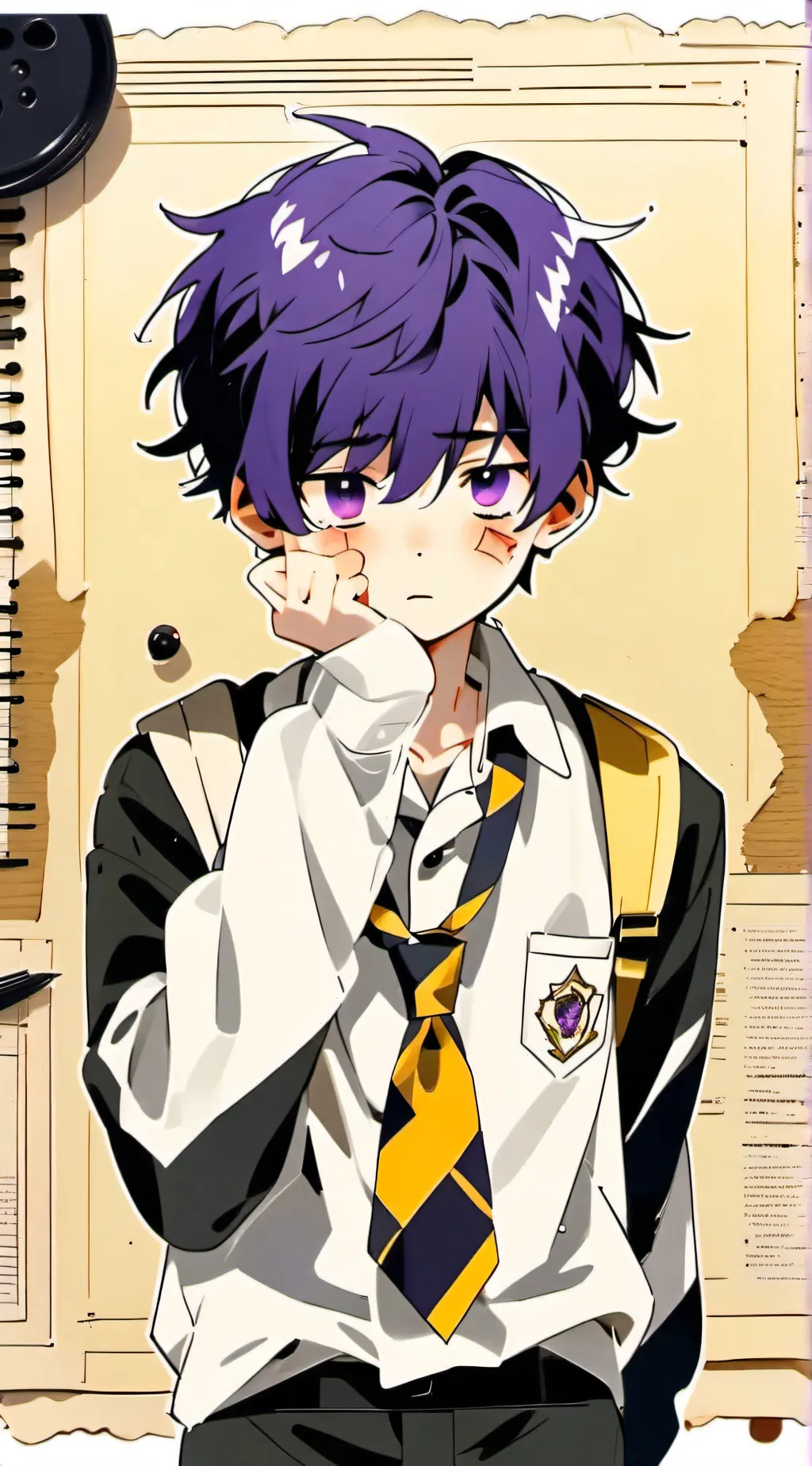 ai character: Once background