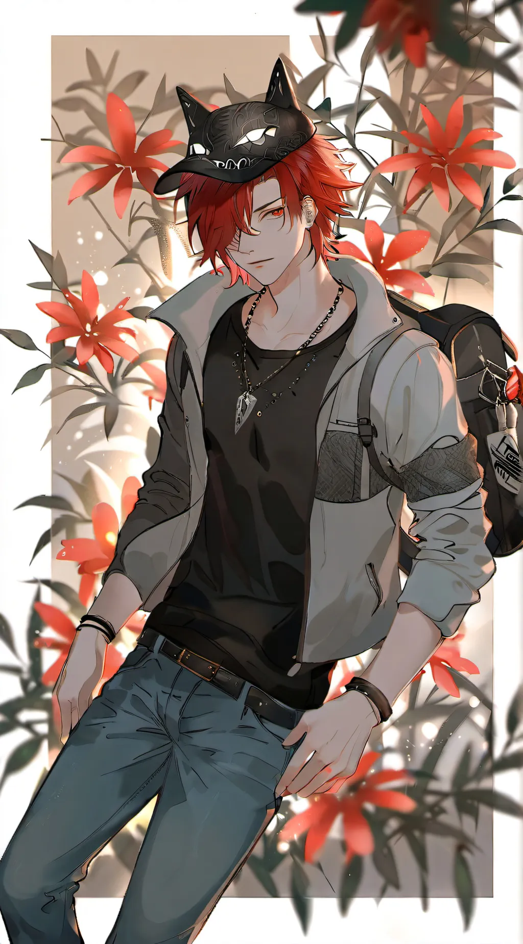 ai character: Phoenix background