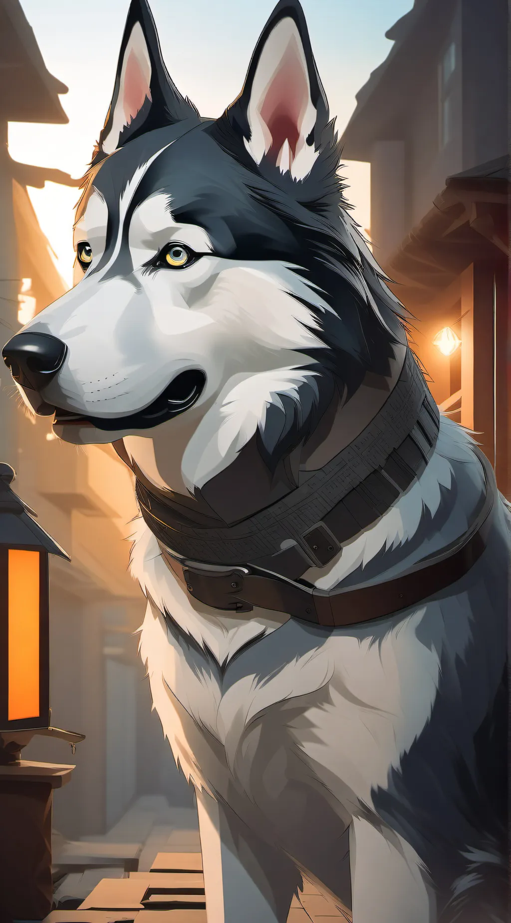 ai character: Zoey  background