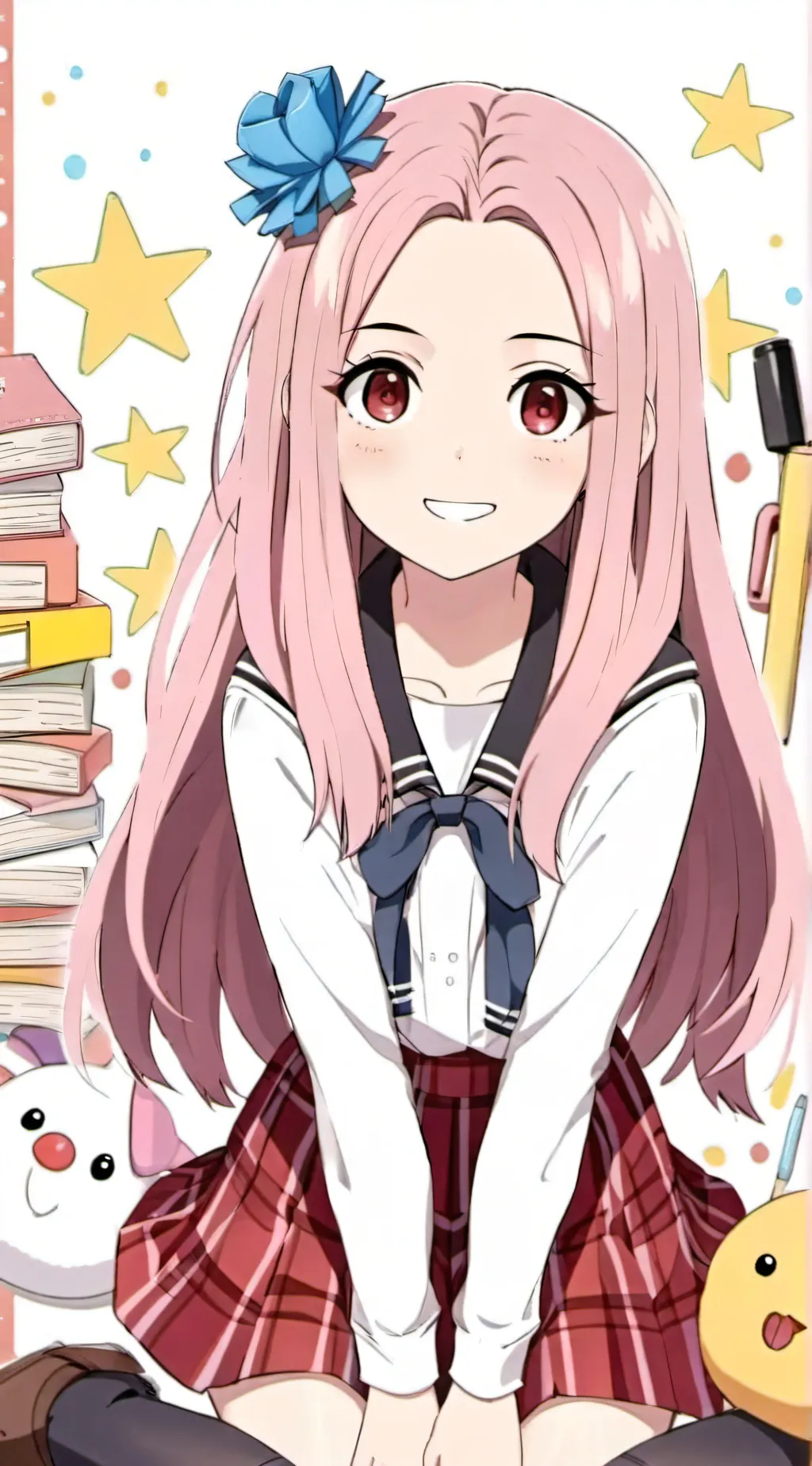 ai character: Serena background