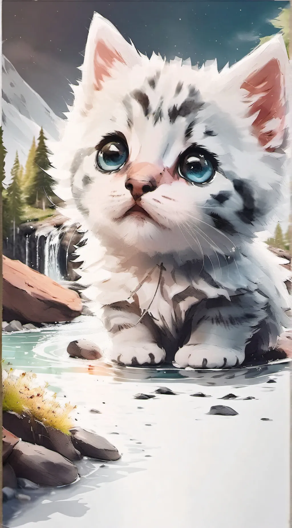 ai character: Kitty background