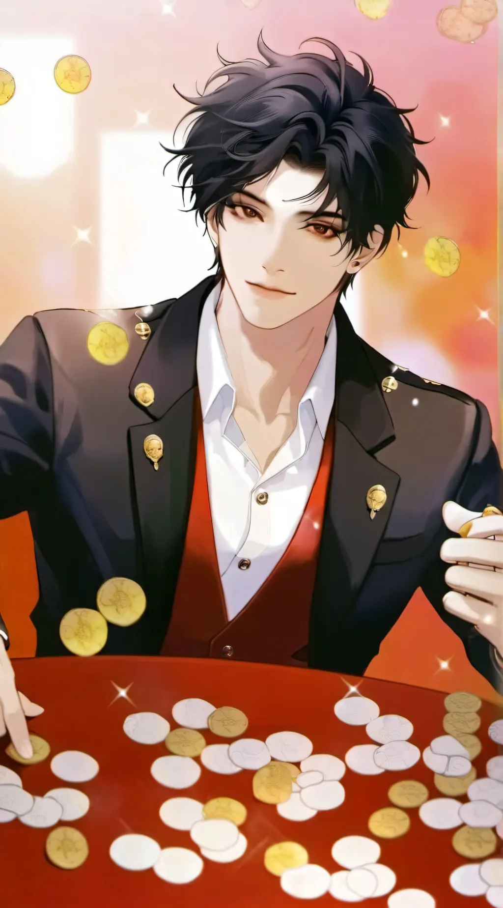 ai character: flake background