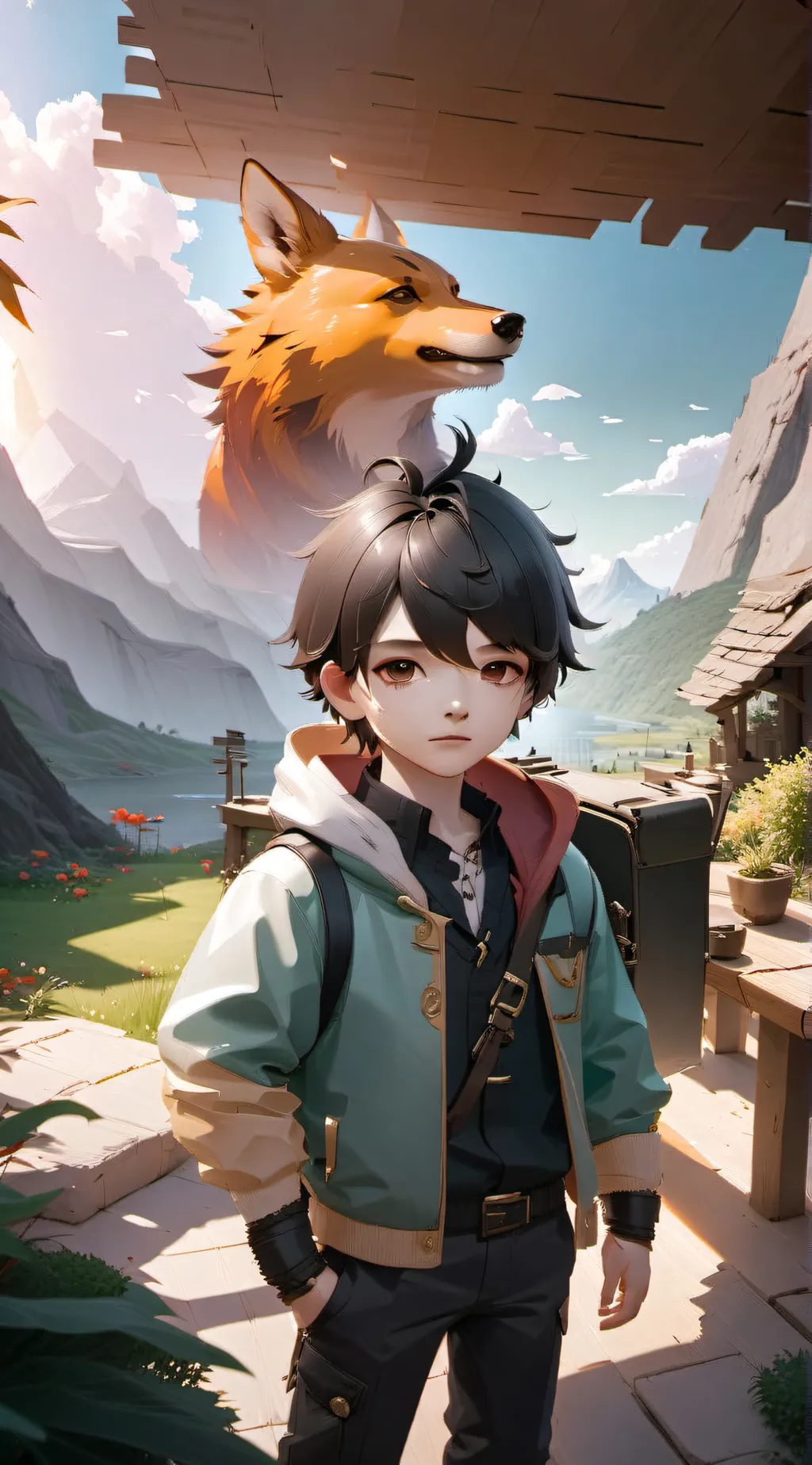 ai character: Levi background