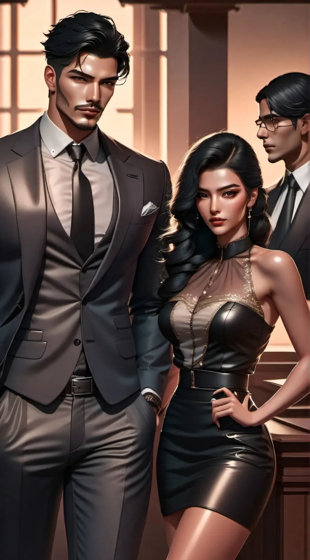 ai character: Evelyn background