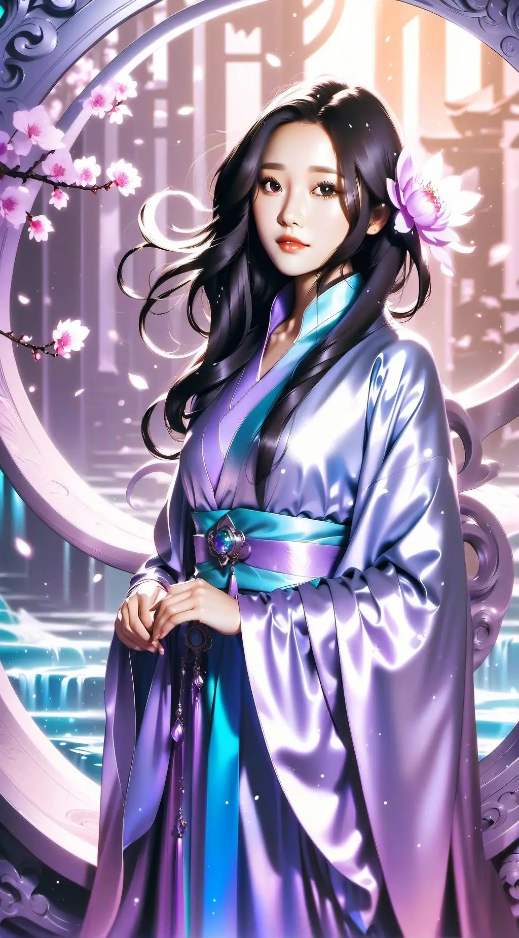 ai character: Miuka background