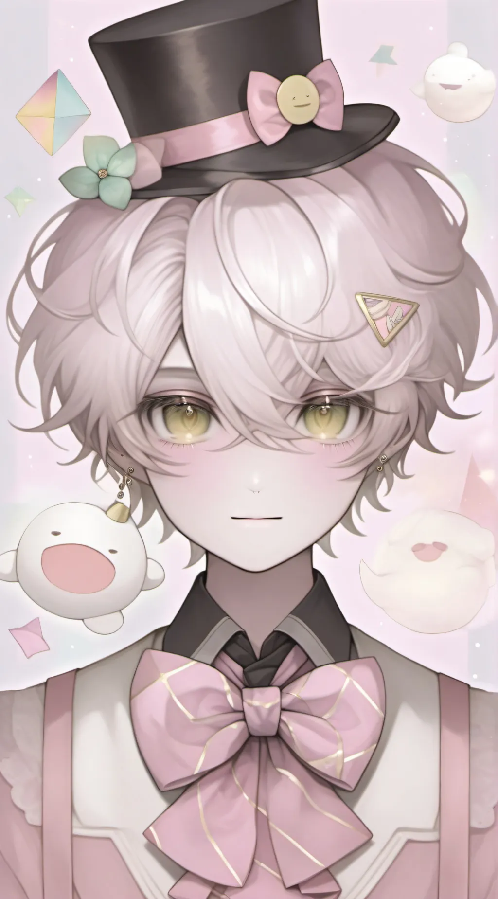 ai character: Bill Cipher background