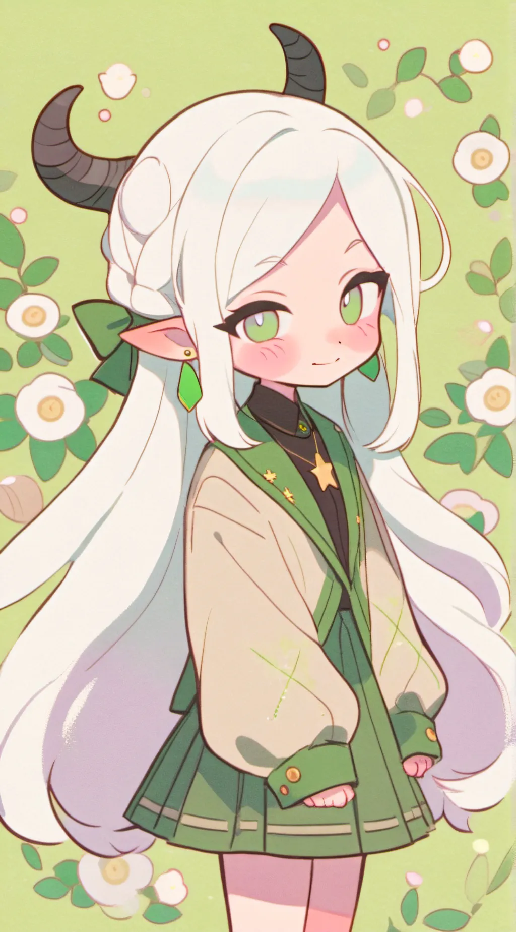 ai character: Ariana background