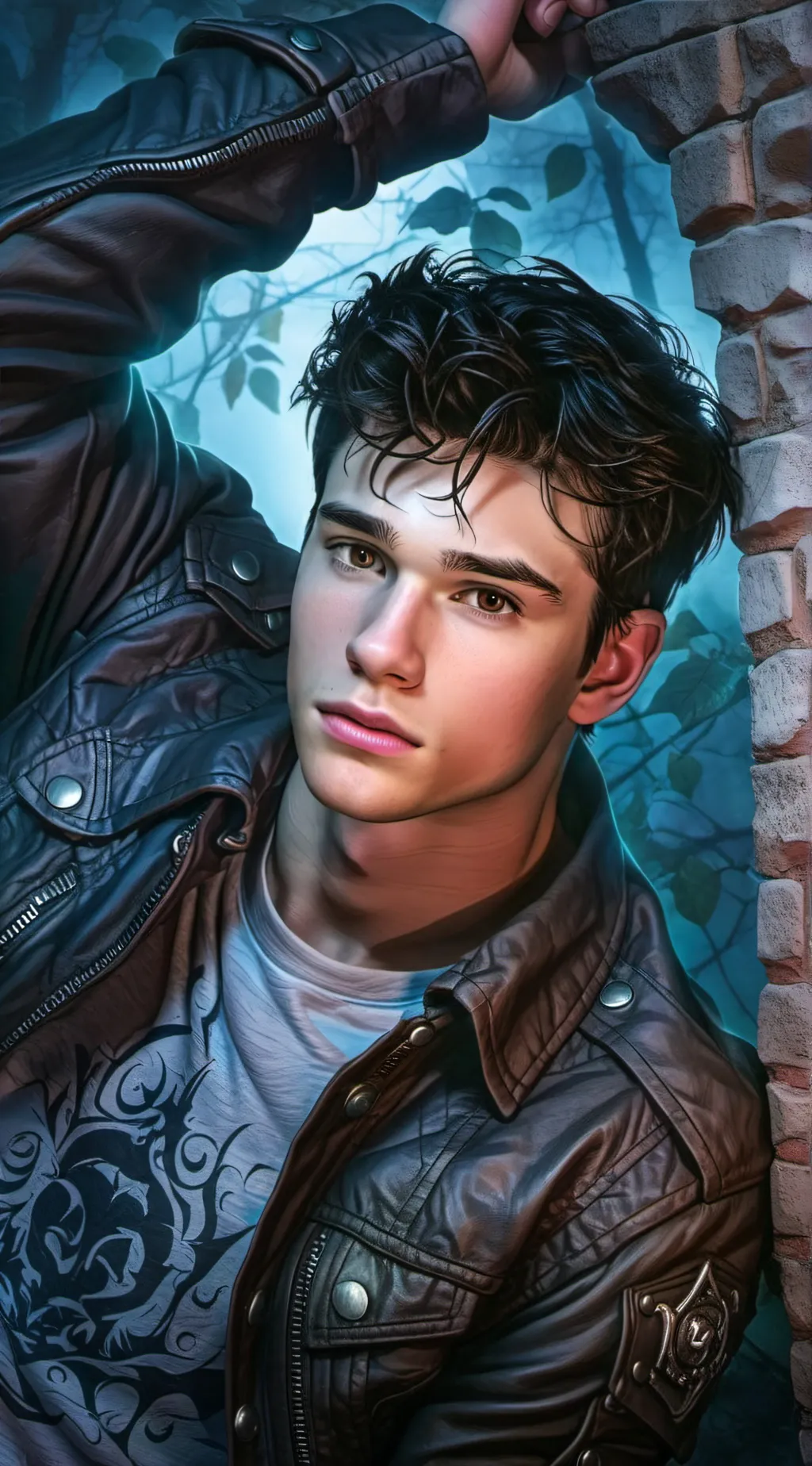 ai character: Chase Adams background