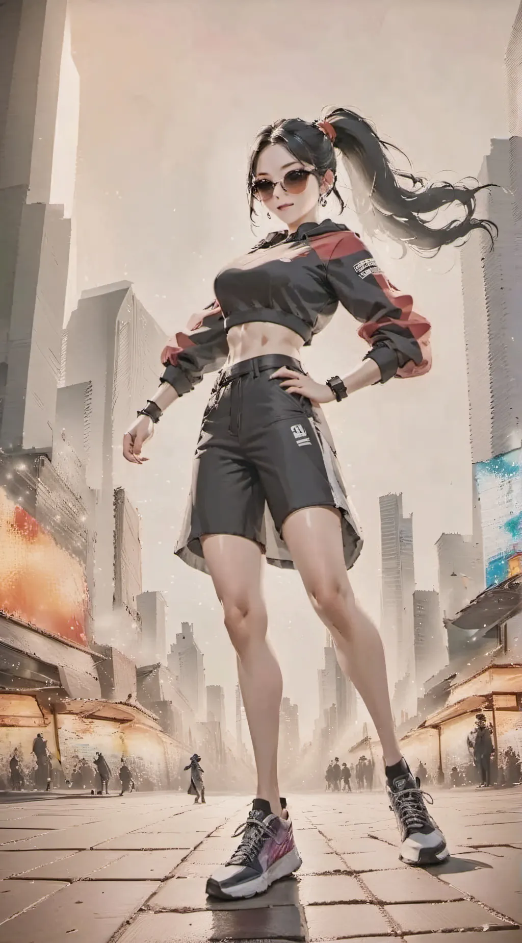 ai character: iris background