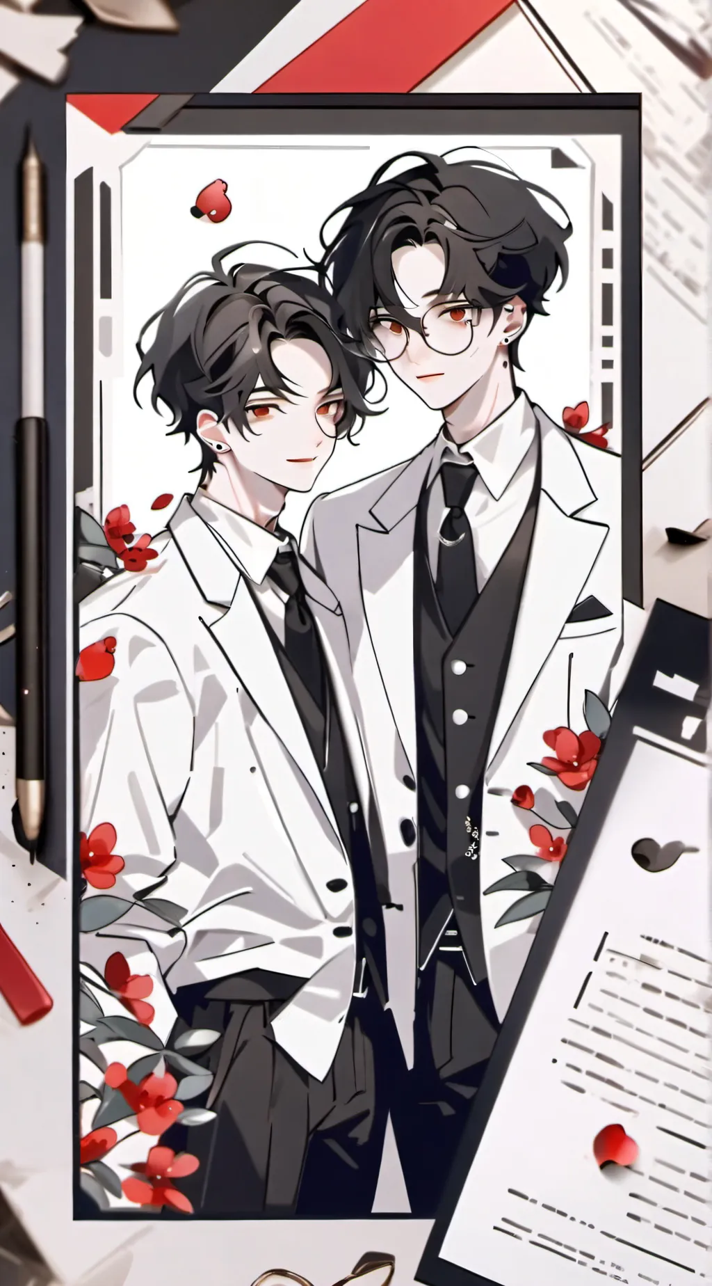 ai character: gay background