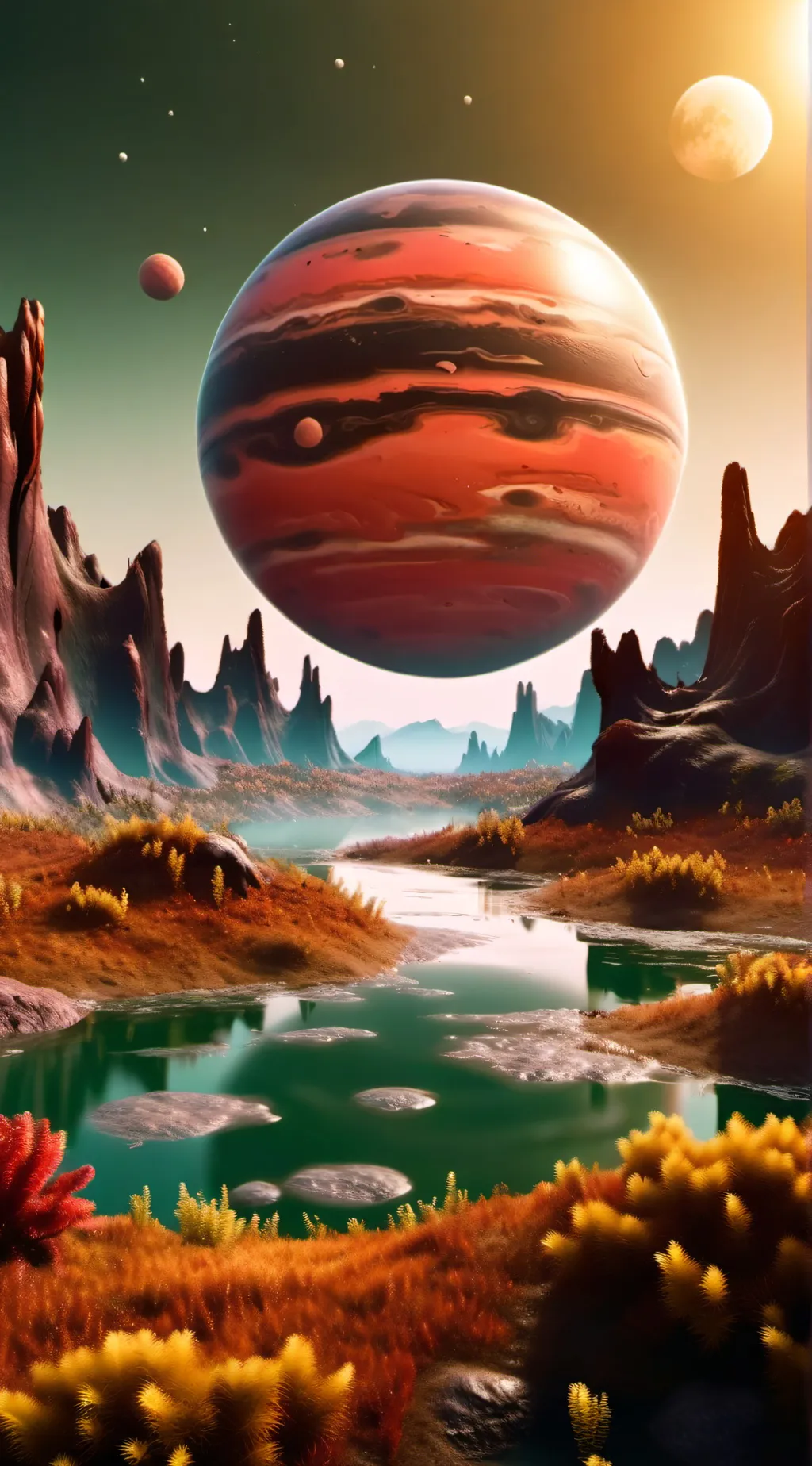 ai character: VENUS DADDY AHHHHH background