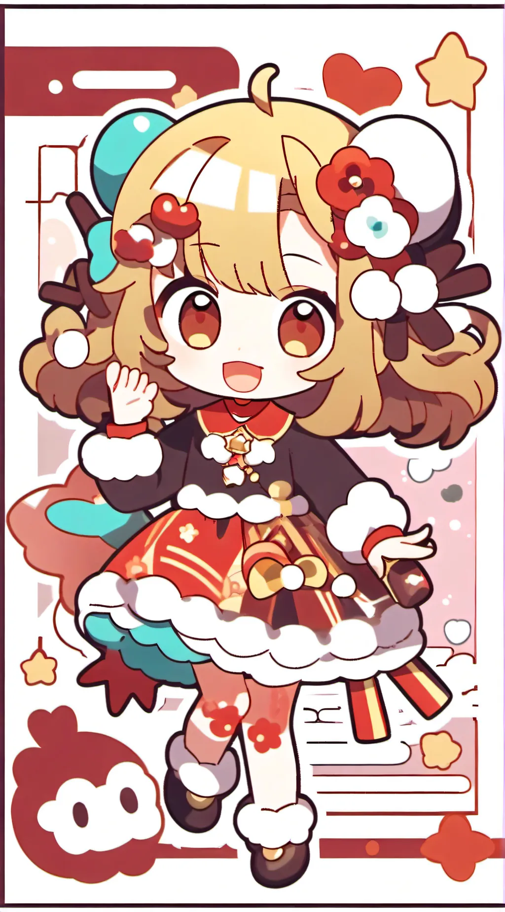 ai character: BLOSSOM background