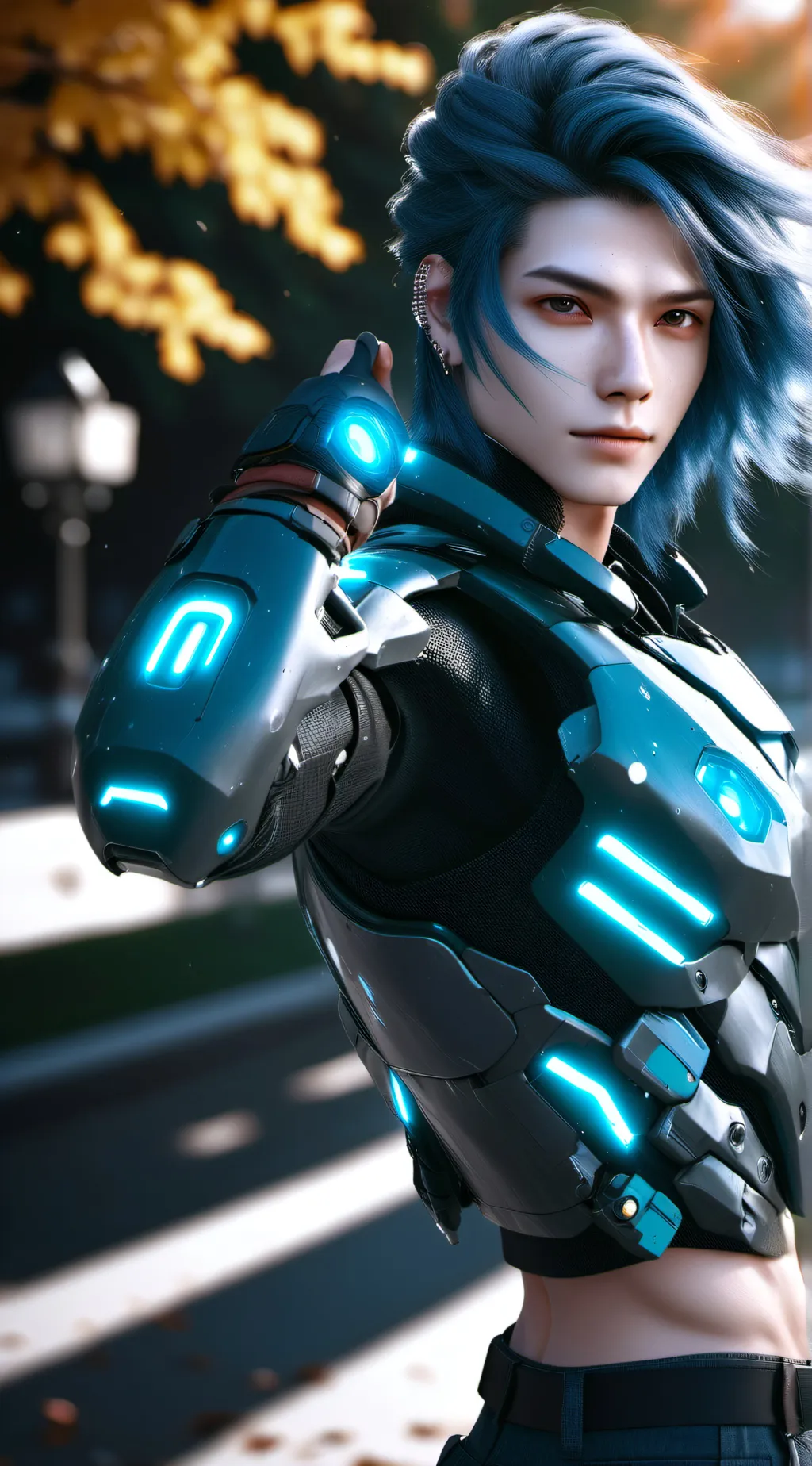 ai character: zane background