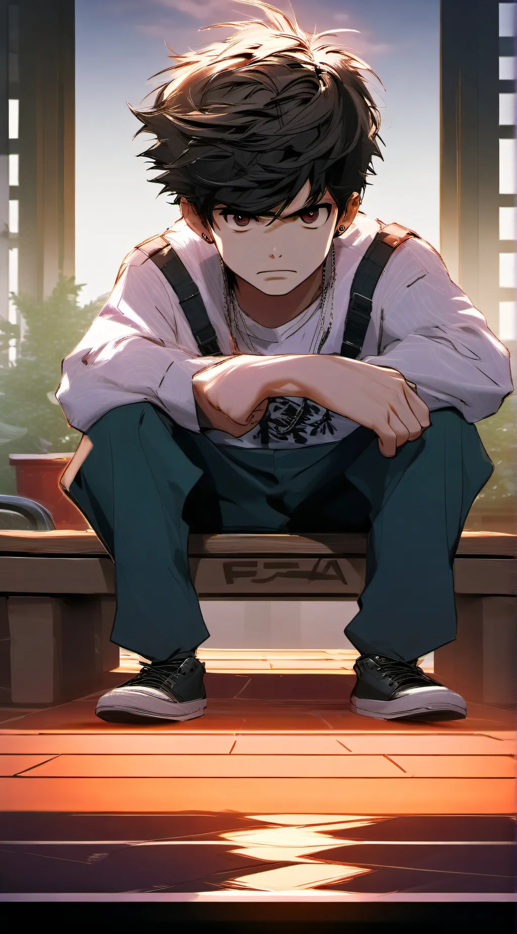 ai character: Ethan background