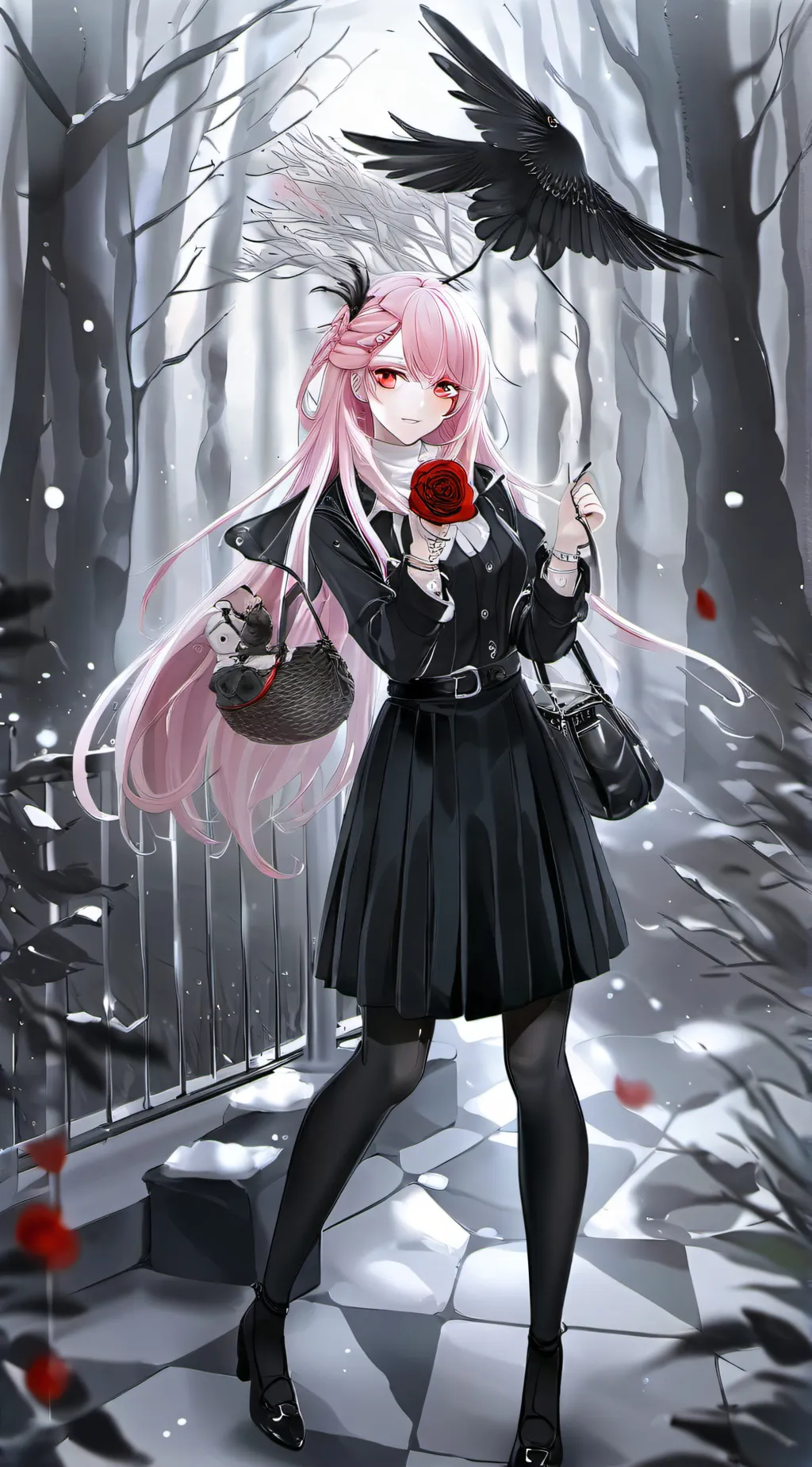 ai character: Rose  background