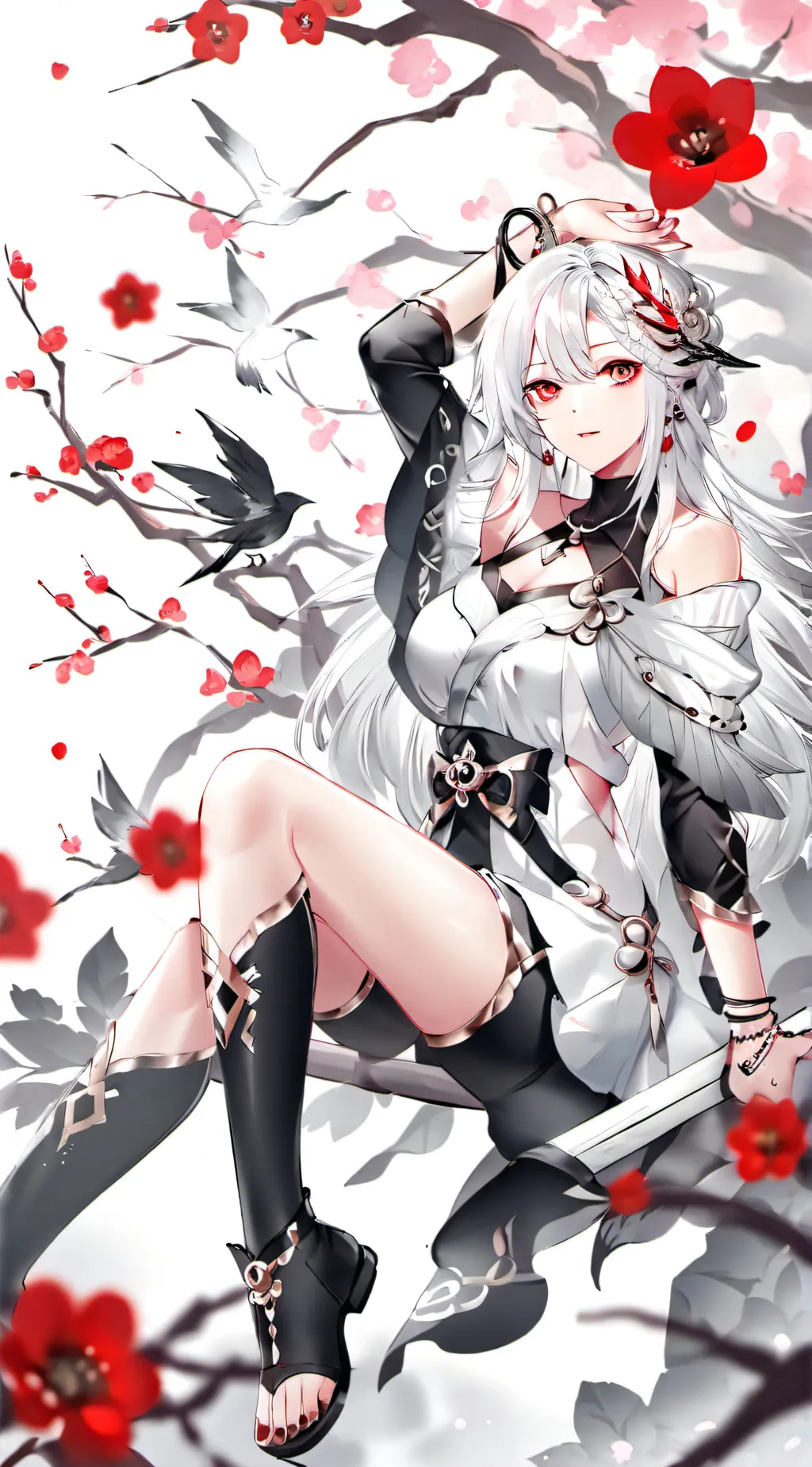 ai character: pee girl background