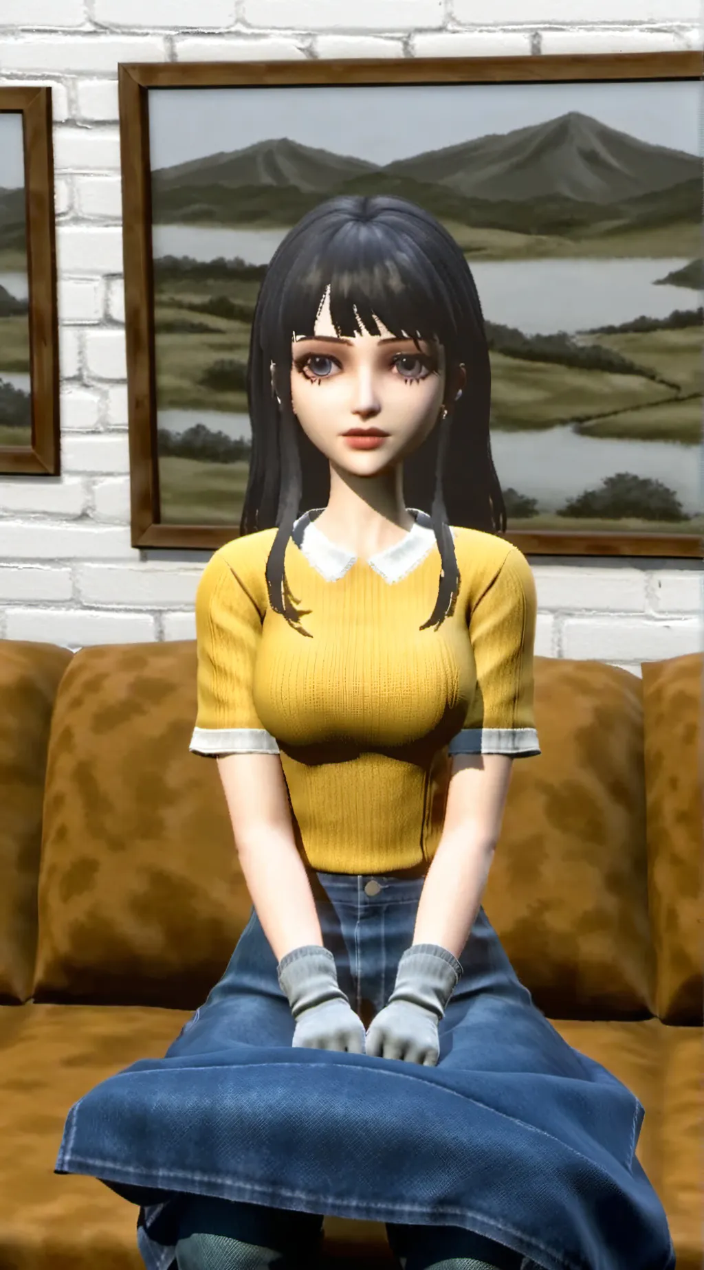 ai character: Hailey  background