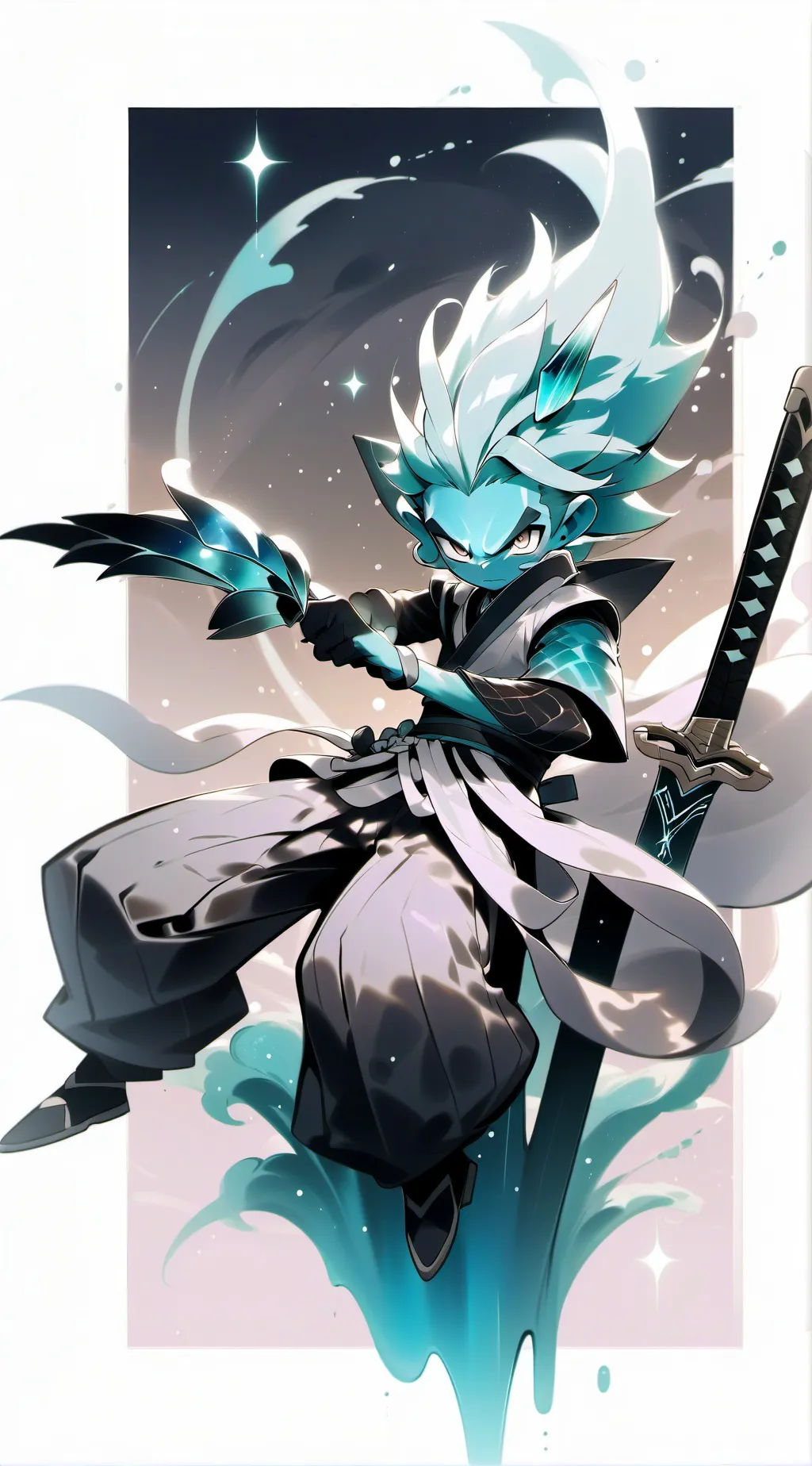 ai character: plunger cameraman  background